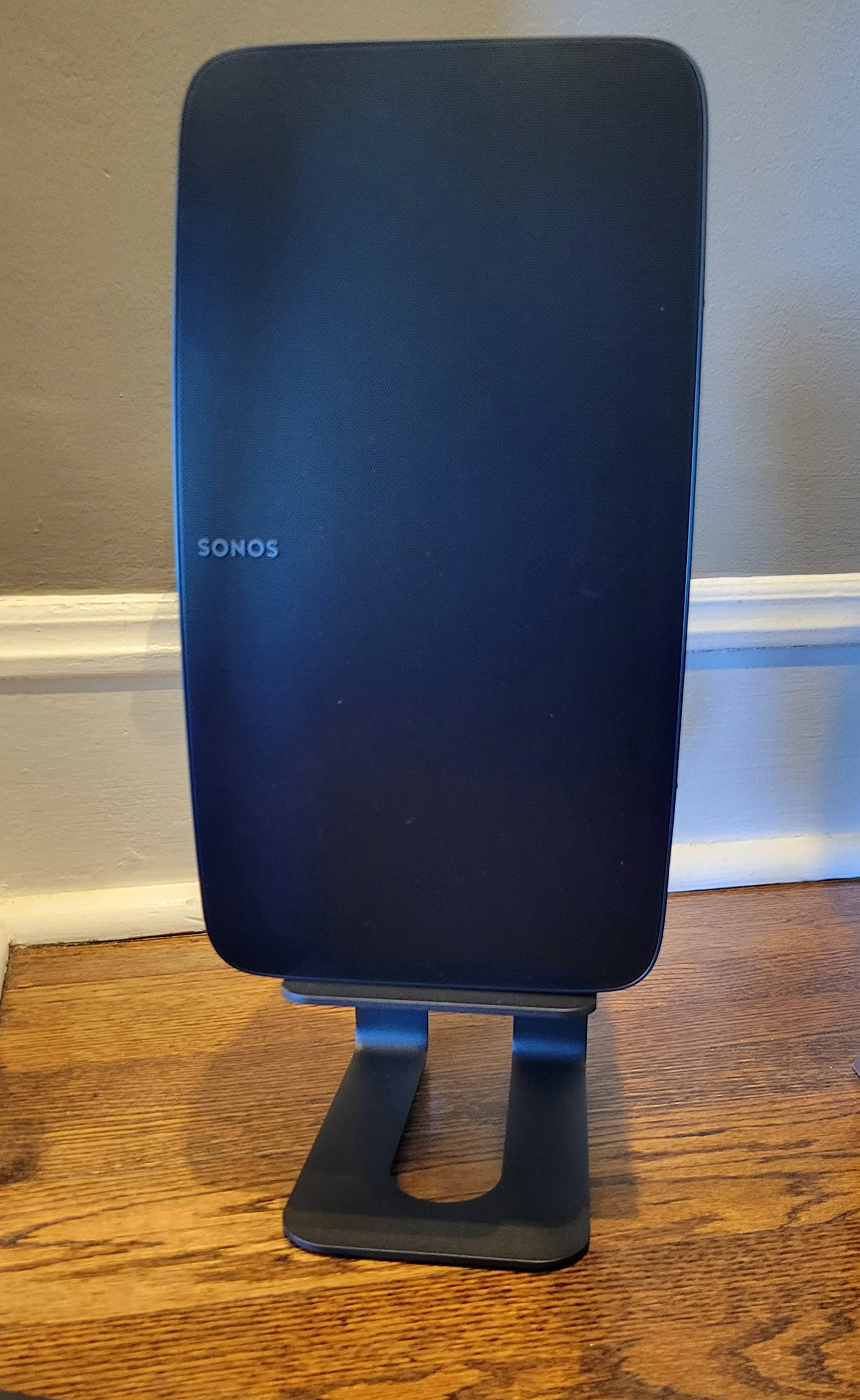 Soundrise Pro 5 Studio Monitor Stand Perfect For Sonos Play 5   One Stand, Black, Desktop/Table, Heavy Duty, For Bookshelf Speak