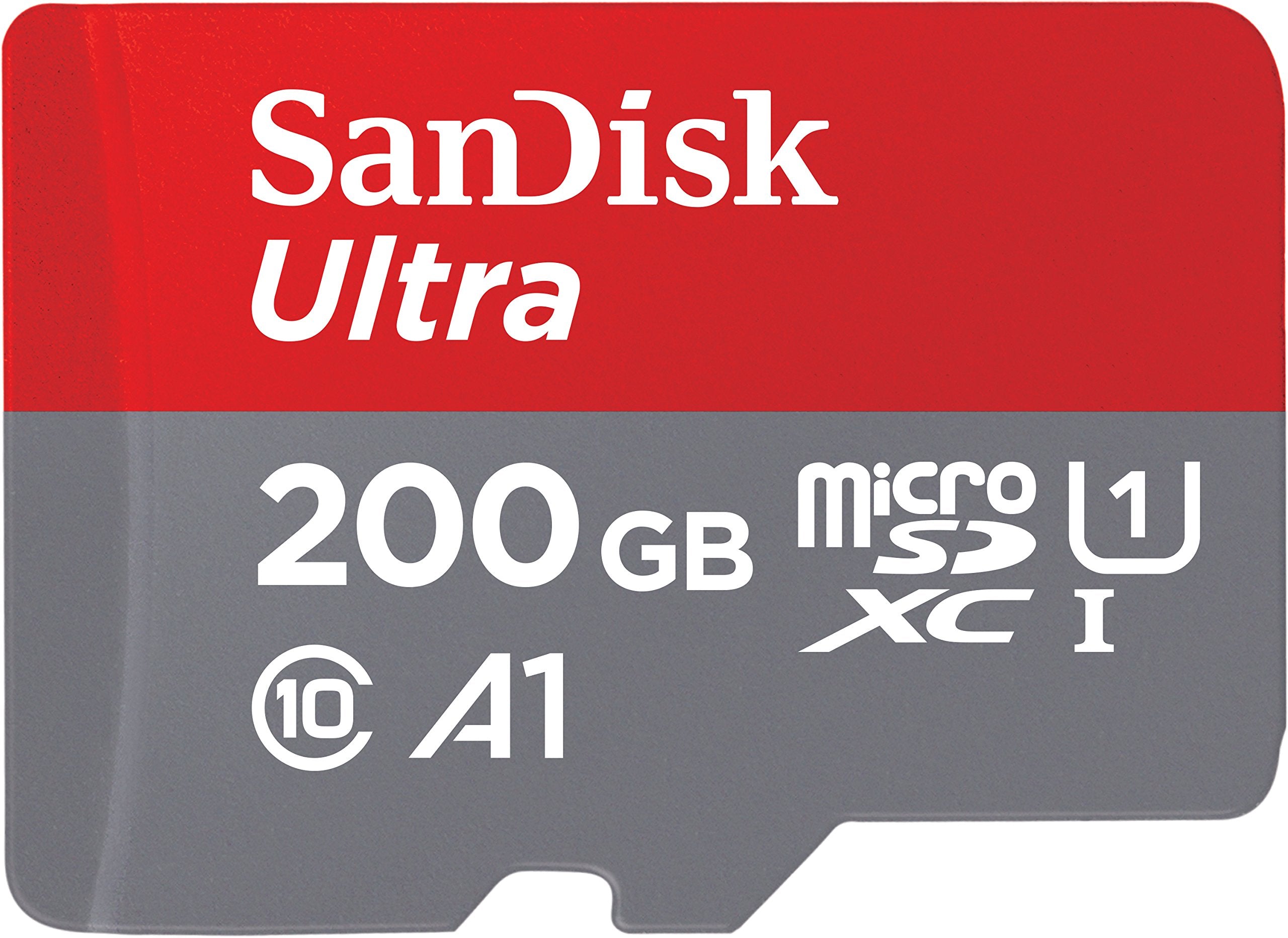 Sandisk 200Gb Ultra Microsdxc Uhs I Memory Card With Adapter   120Mbs, C10, U1, Full Hd, A1, Micro Sd Card   Sdsqua4 200G Gn6Ma,
