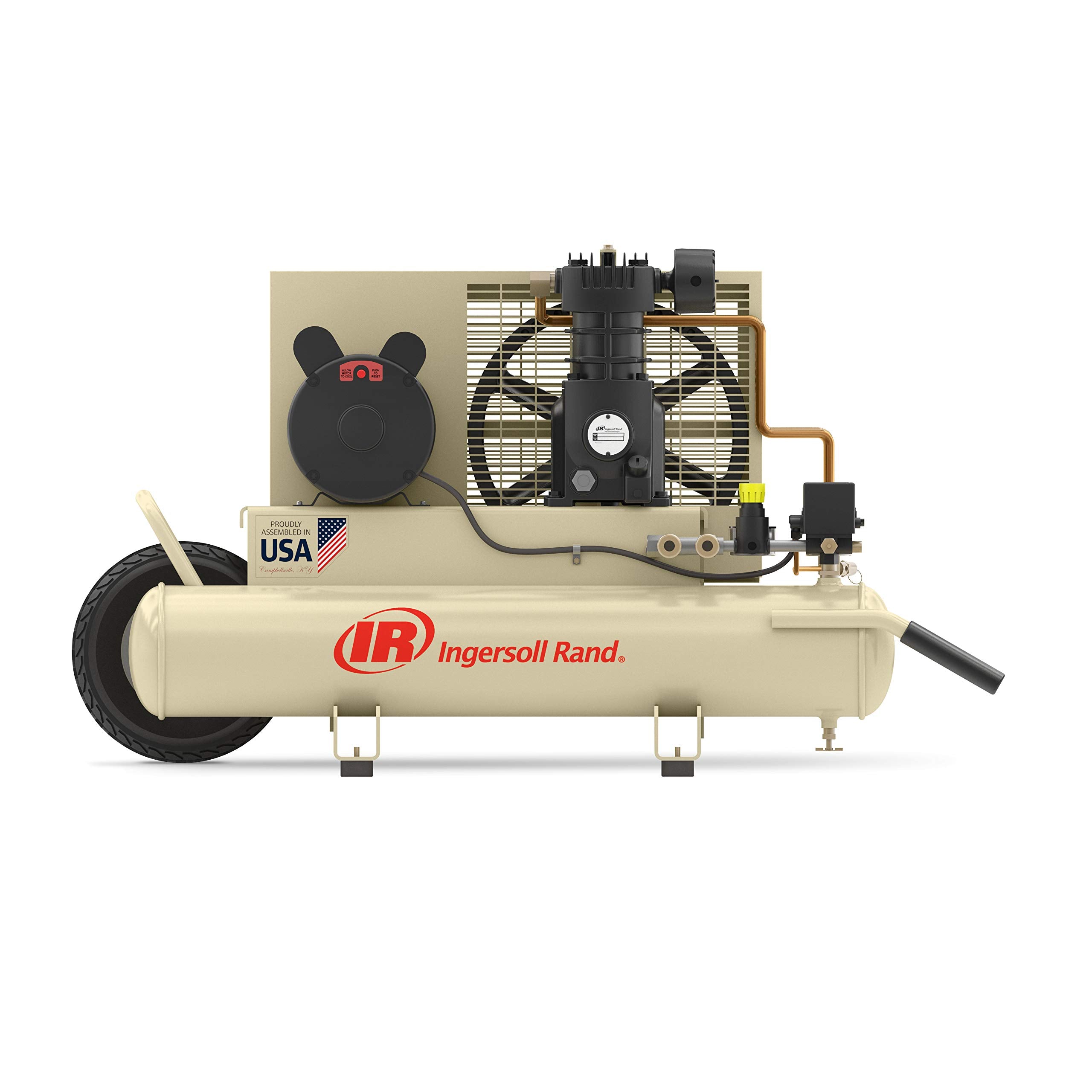 SS3J3-WB 3hp 8 gal Single-Stage Compressor (230/1)