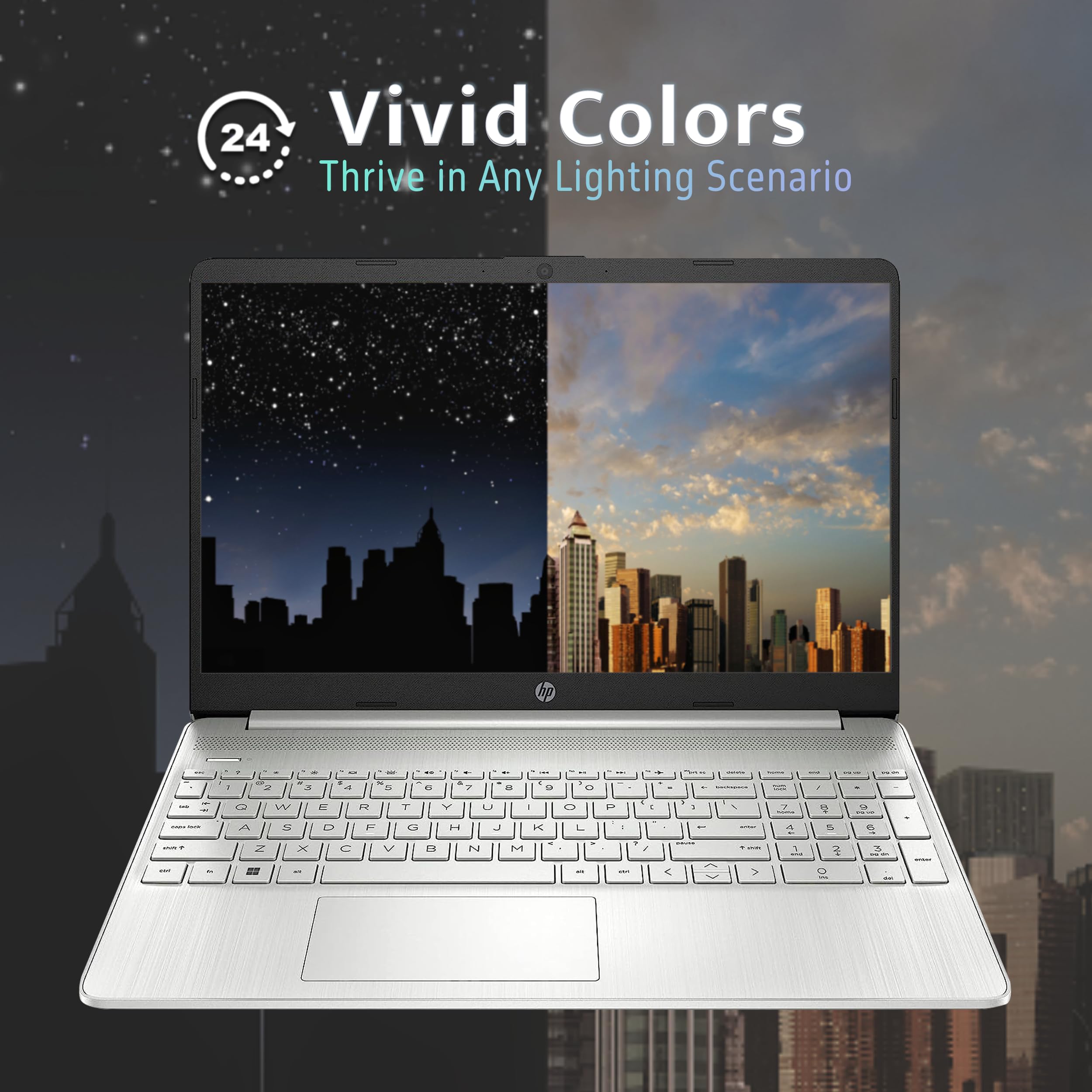 Hp 15.6 Fhd Laptop For Business & Students, Intel I5-1135G7, 8Gb Ram, 256Gb Pcie Ssd, Intel Iris Xe Graphics, Numer Pad, True Vi