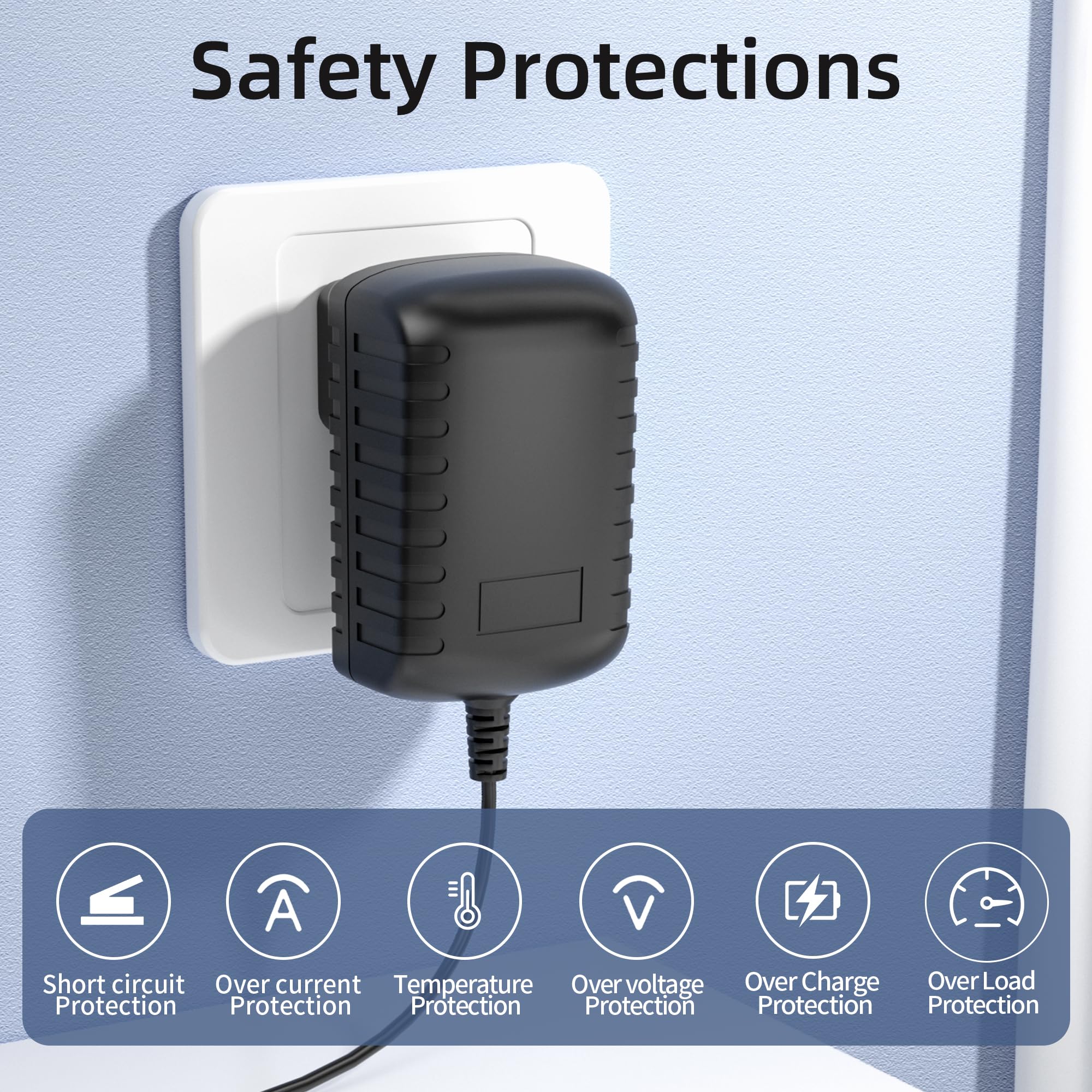 Tevsinpo 1.6V Power Cord For Philips Norelco G370 G250 G270 G290 G380 D350 G390, G470, G480 Grooming System Charger Replacement