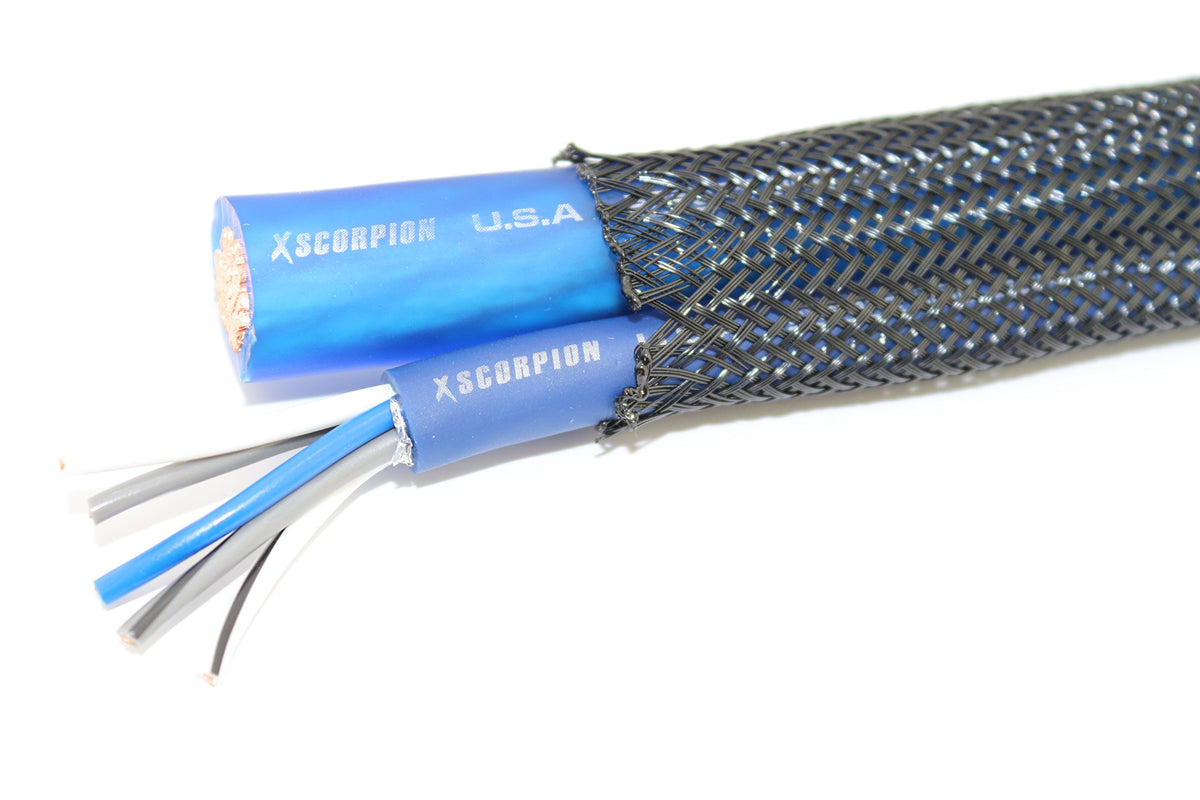Xscorpion (Et34.1Bk) Black 100' Expandable Sleeving Tube