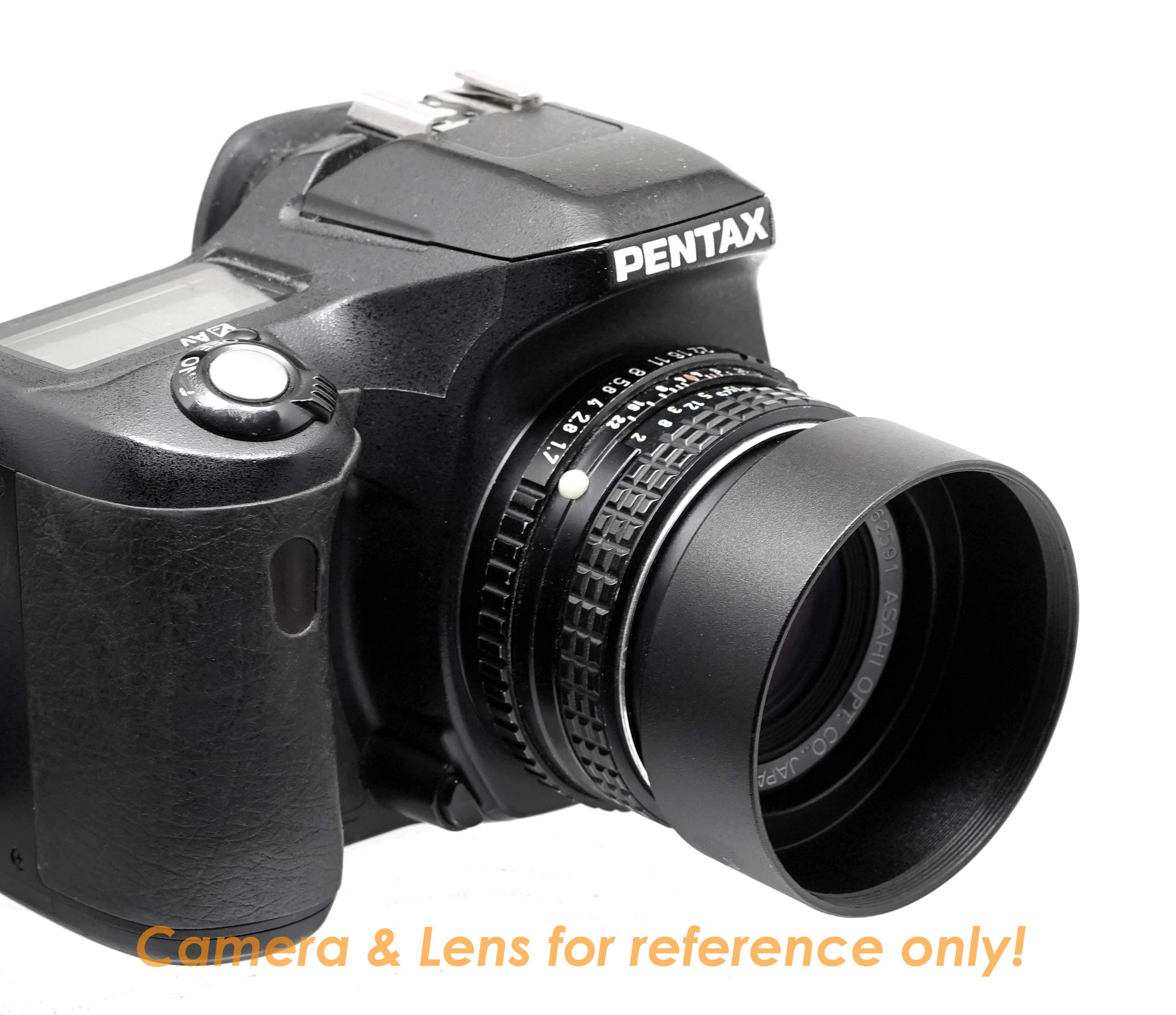 Fotasy Metal 77Mm Lens Hood, 77Mm Lens Hood For Canon Fuji Leica Leitz Nikon Olympus Panasonic Pentax Sony Lens, 77Mm Screw In L