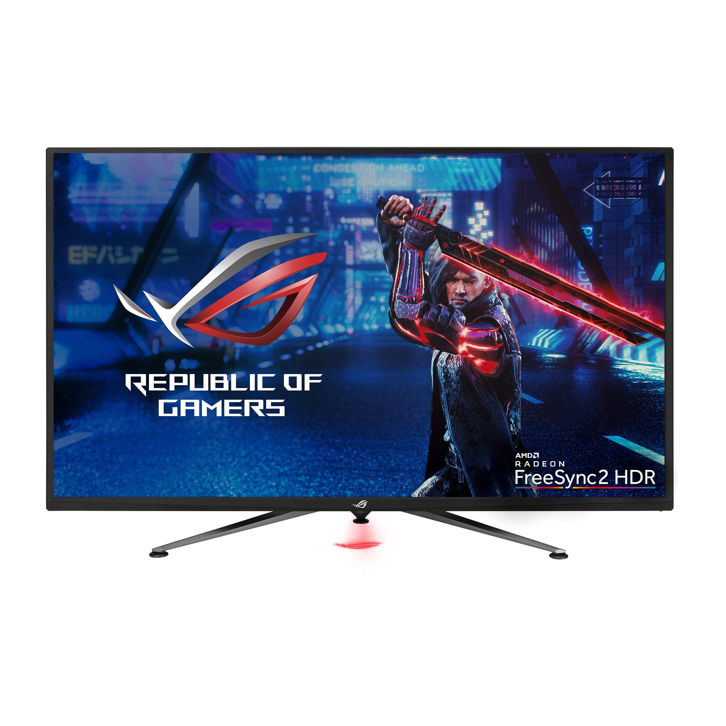 Asus Rog Strix Xg438Q 43 Large Gaming Monitor With 4K 120Hz Freesync 2 Hdr 600 90% Dcip3 Aura Sync 10W Speaker Nonglare Eye