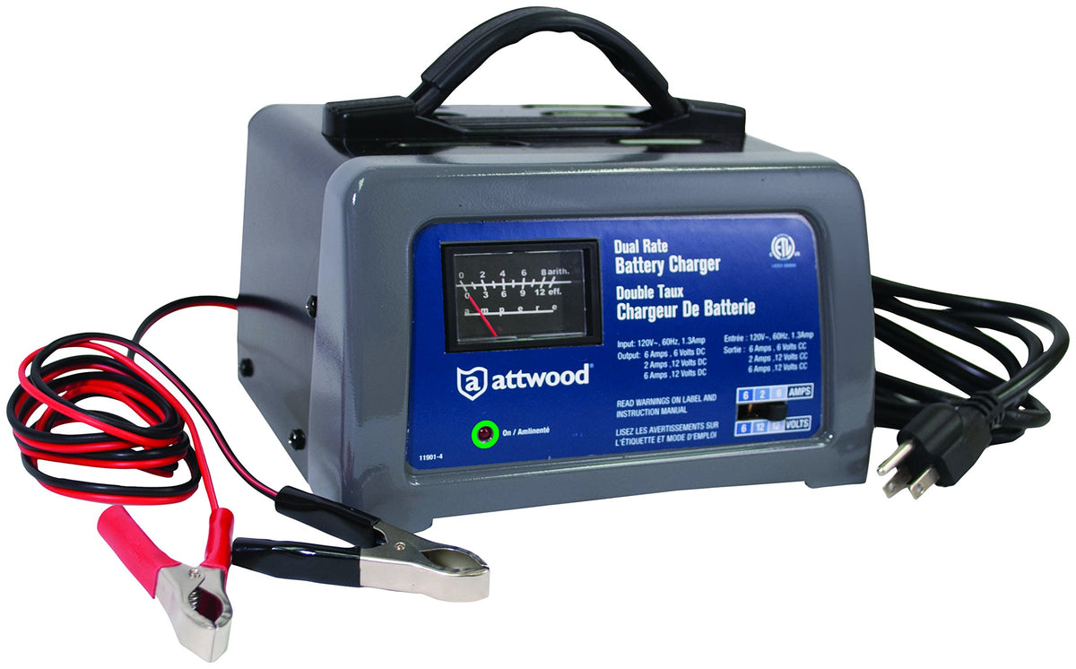 Attwood 11901 4 Battery Charger,