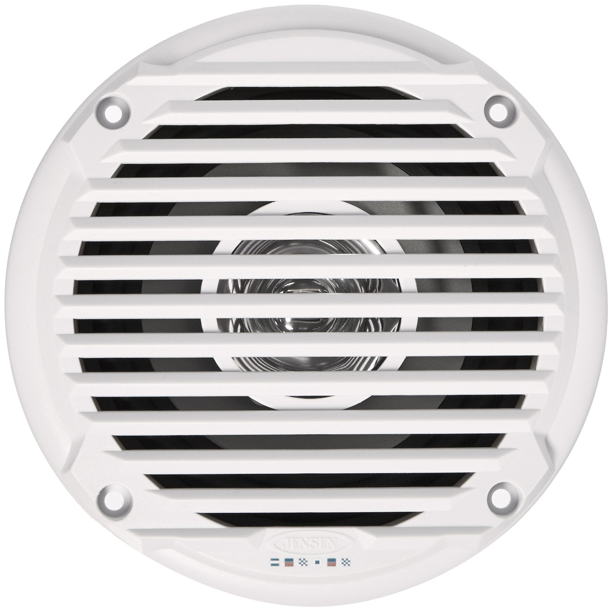Jensen Ms5006Wr Dual Cone Waterproof 5.25'' Speaker, White, 30 Watts Max Power Handling, Sensitivity 86Db, Frequency Response 79
