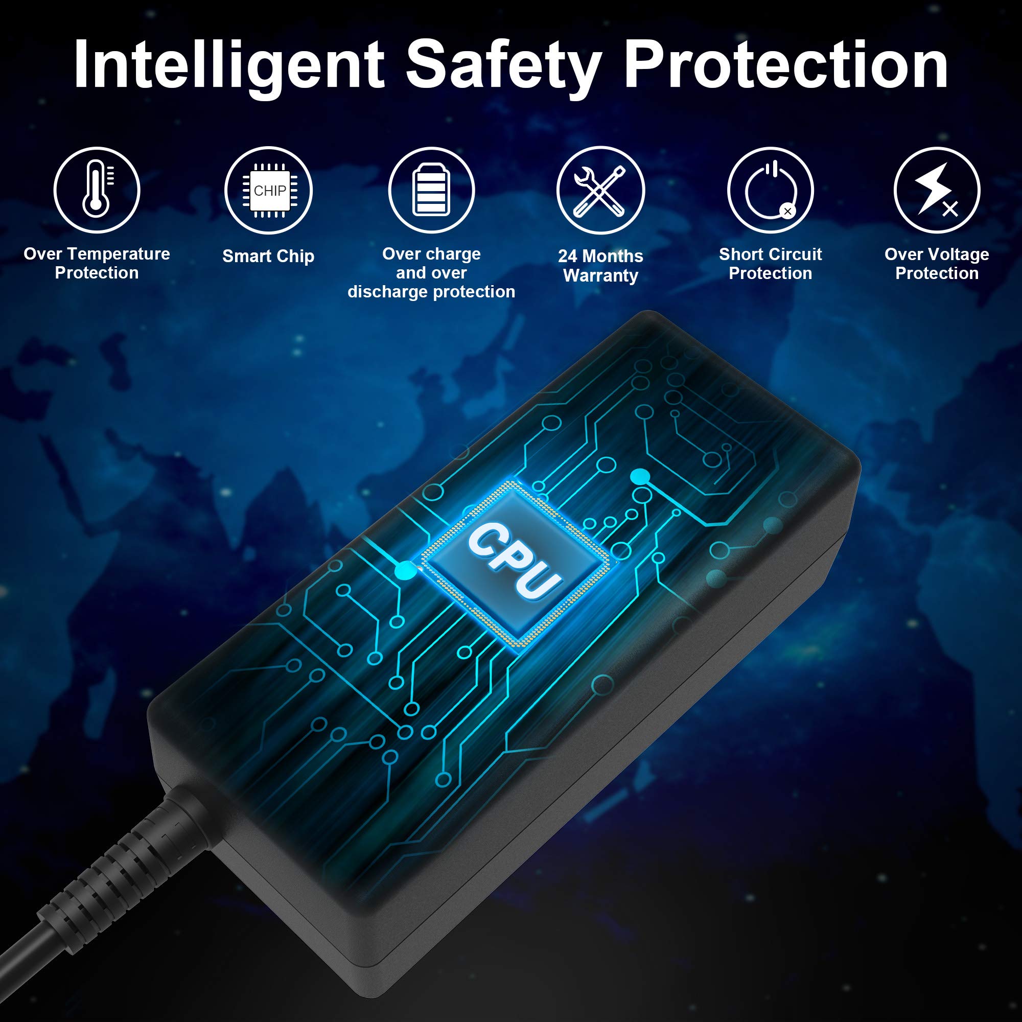 65W 19.5V 3.33A Adapter Laptop Charger For Hp Pavilion X360 M3 U003Dx M3 U001Dx,Envy X360 M6 W103Dx,709985 004 Ppp009A Ppp009C Ppp009D Ppp012L E Ppp009L E Ppp012D S 709985 002 709985 003 Pa 1650 32He