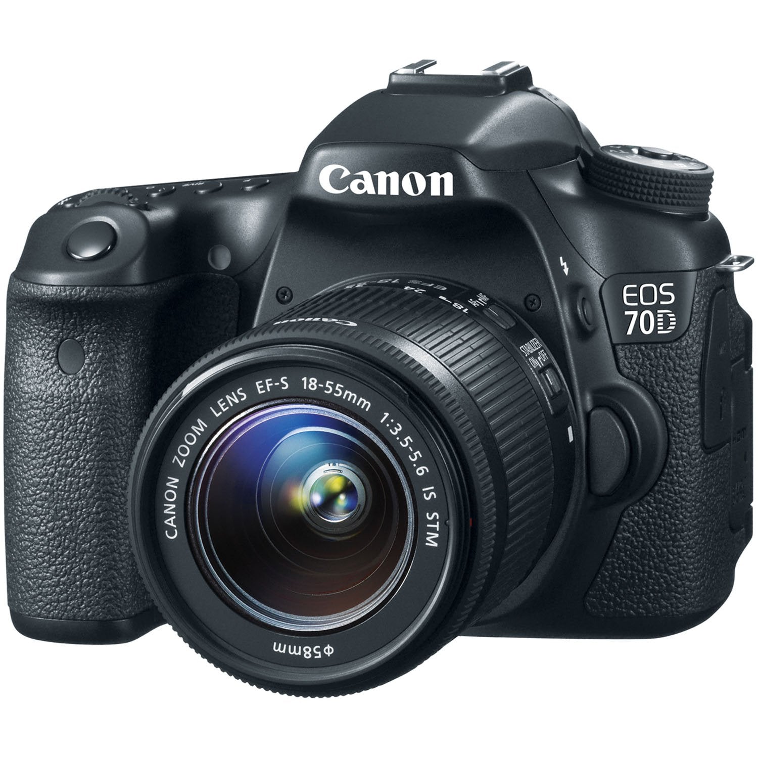 Canon Eos 70D Digital Slr Camera With 18-55Mm Stm Lens