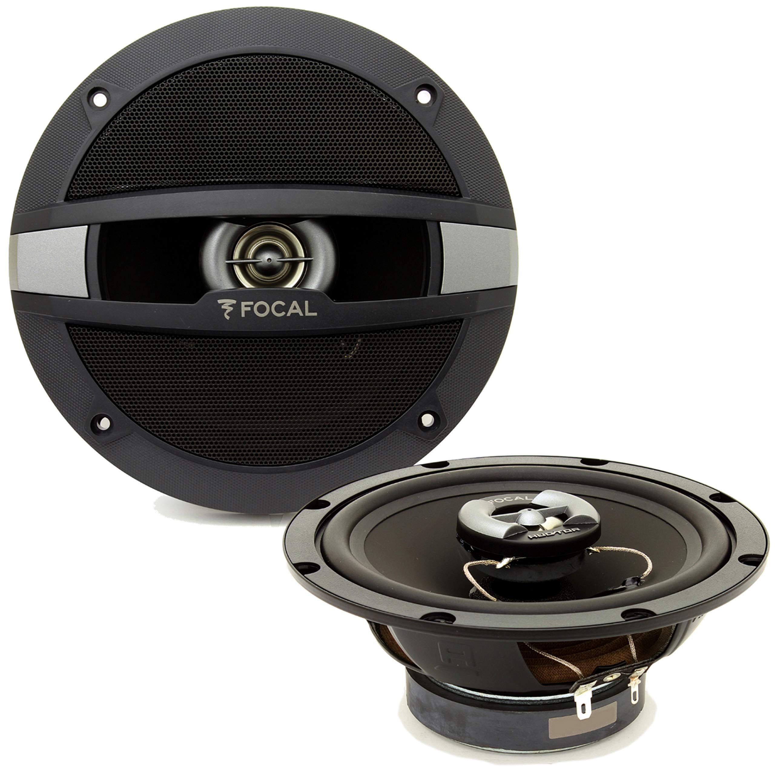 Focal 3Pkg Auditor R-165S2 6.5 120W Rms 2-Way Component Speaker System Auditor R-165C 6.5 120W Rms 2-Way Coaxial Speakers R-4280