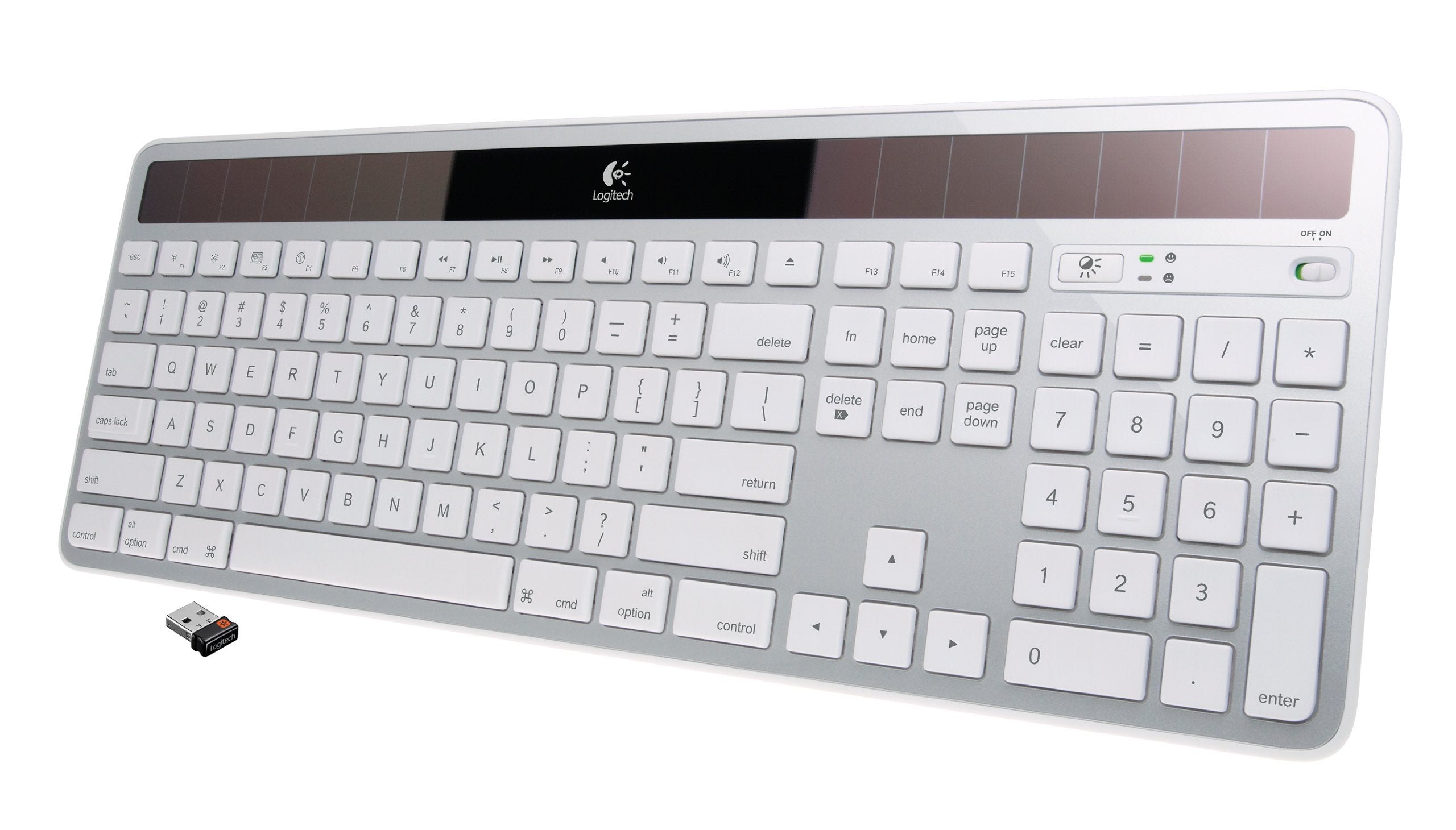 Logitech Wireless Solar Keyboard K750 For Mac