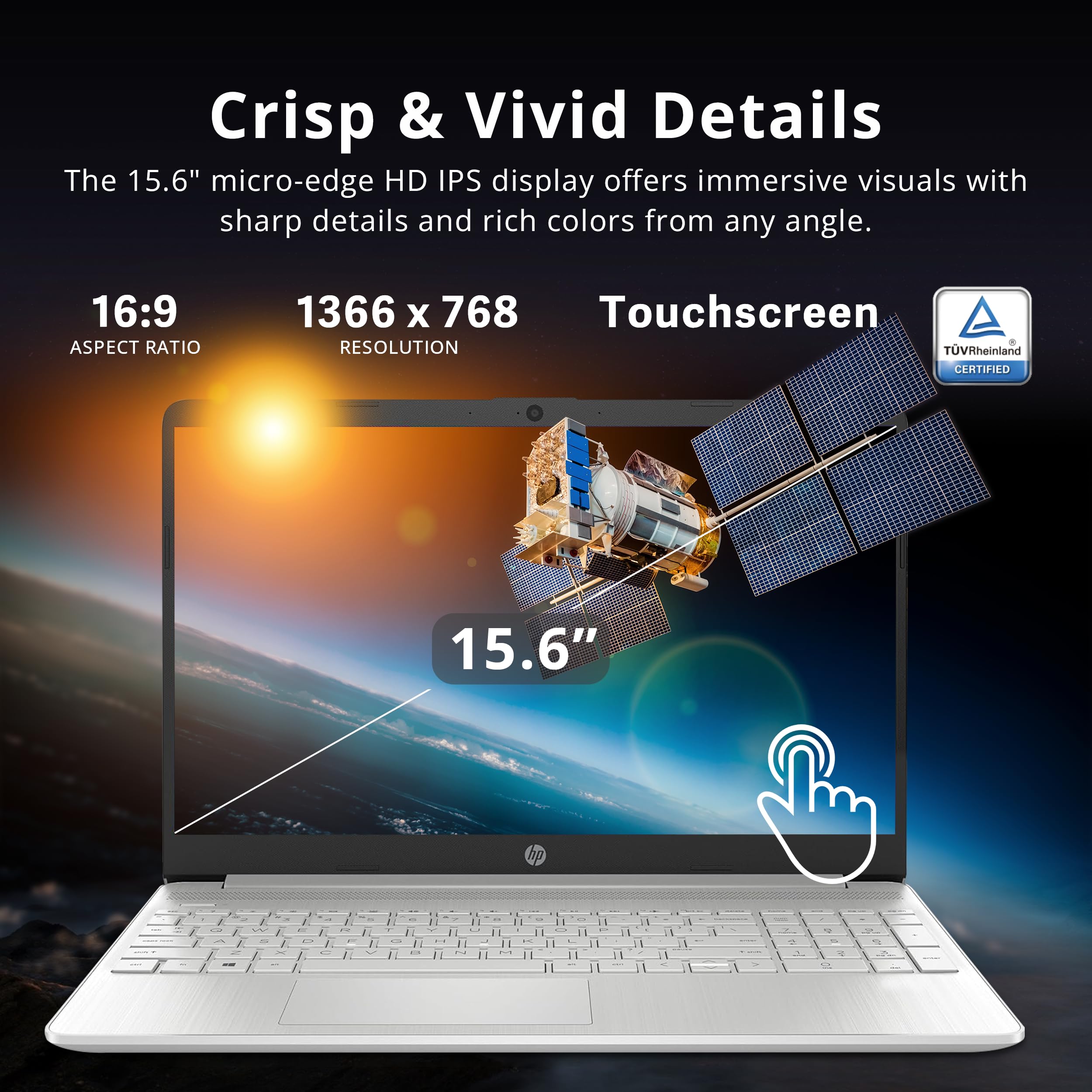 Hp 15.6 Hd Touchscreen Laptop, Intel I5-1155G7, 40Gb Ram, 2.16Tb Storage(2Tb Ssd + 160Gb Docking Station Set), Iris Xe Graphics,