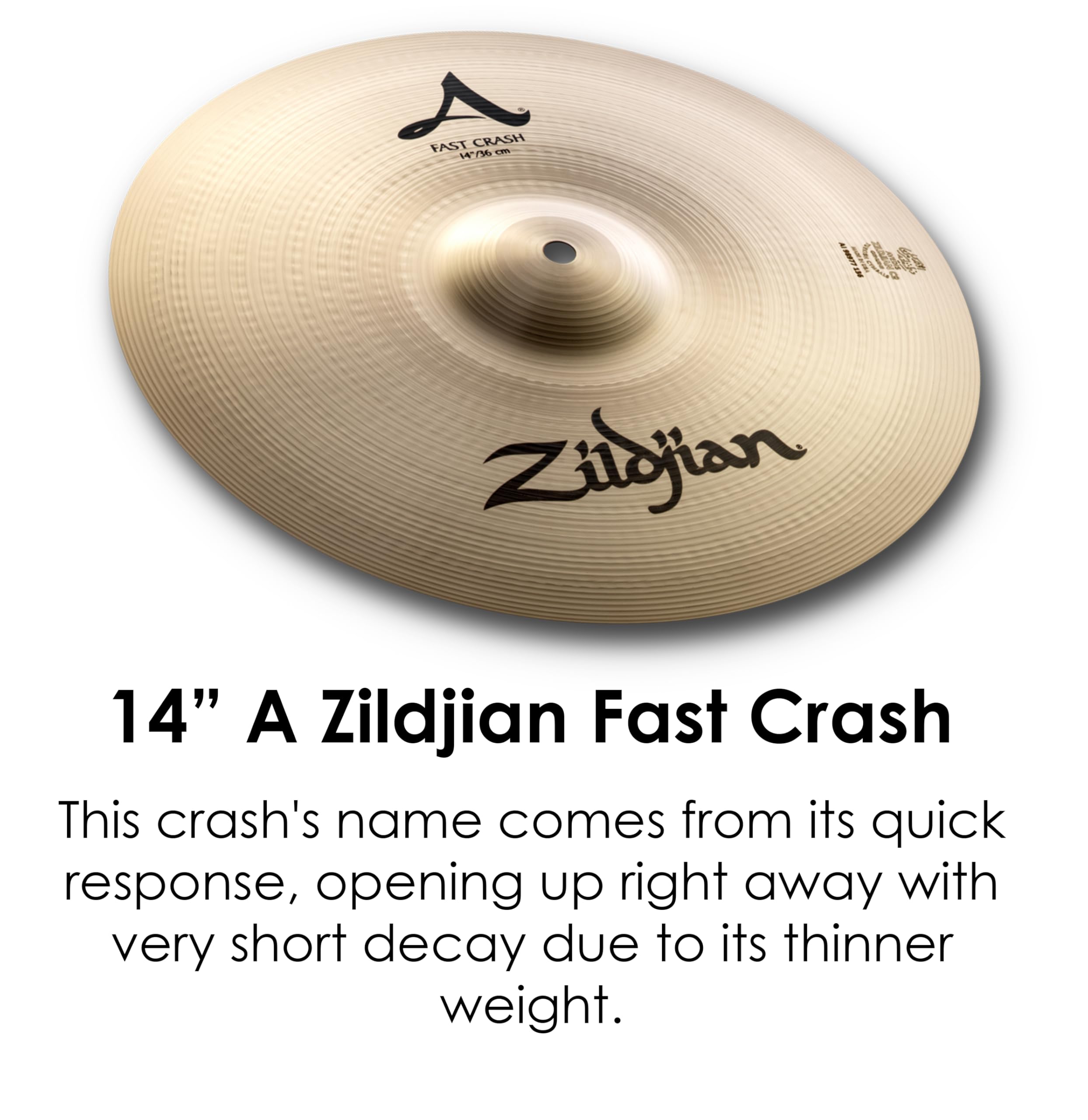 Zildjian Cymbal Pack, Natural, 12 Pair, 14, 18 (Acityp248)