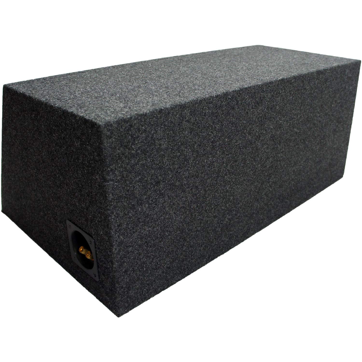 American Sound Connection Asc 210H Dual 10'' Sealed Subwoofer Slanted Hatchback Stereo Sub Box Enclosure