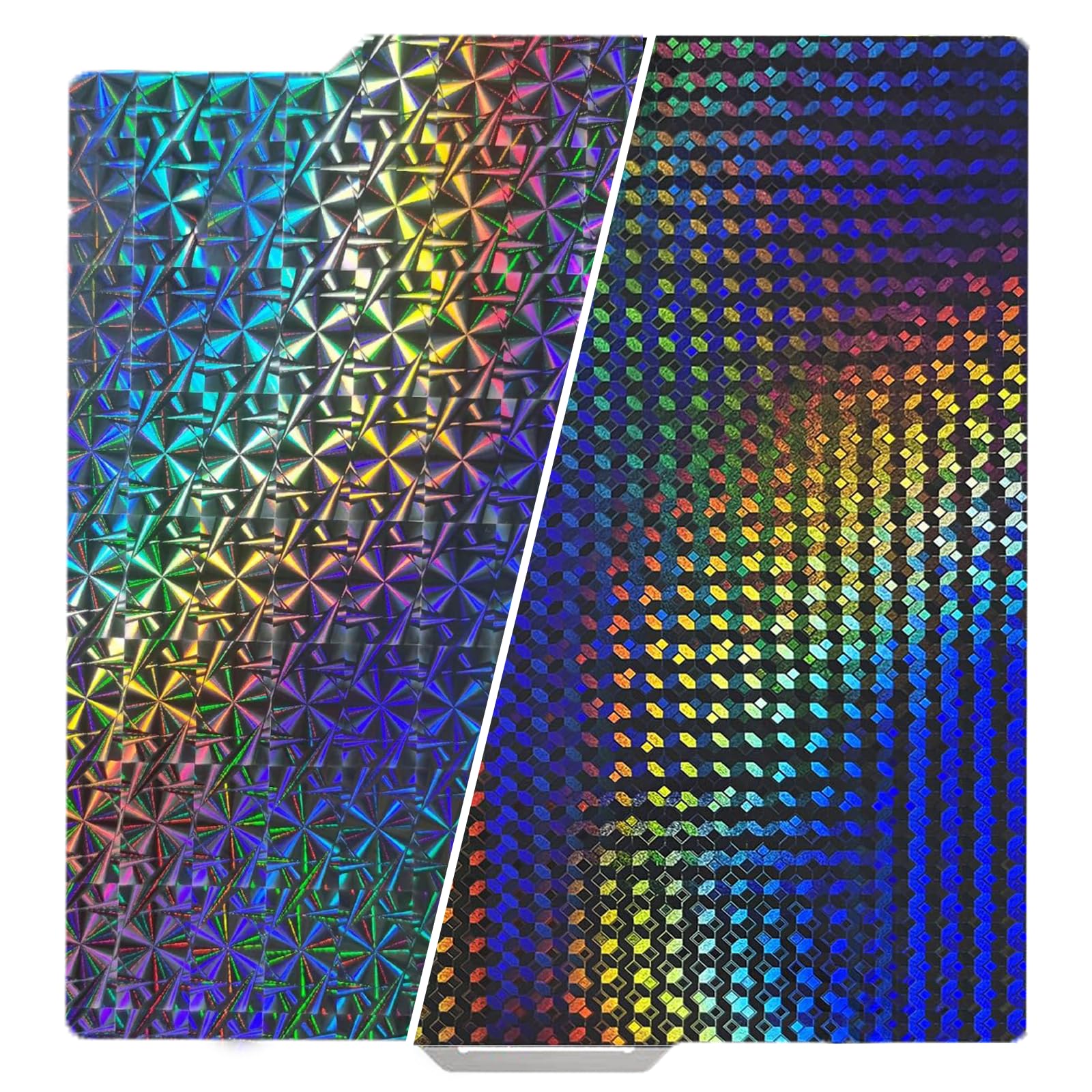 Diamond Ball+Windmill 3D Printer Build Plate For Bambu Labs X1 X1C X1E P1P P1S A1 3D Pritner, Double Sided Smooth Flexible Sprin