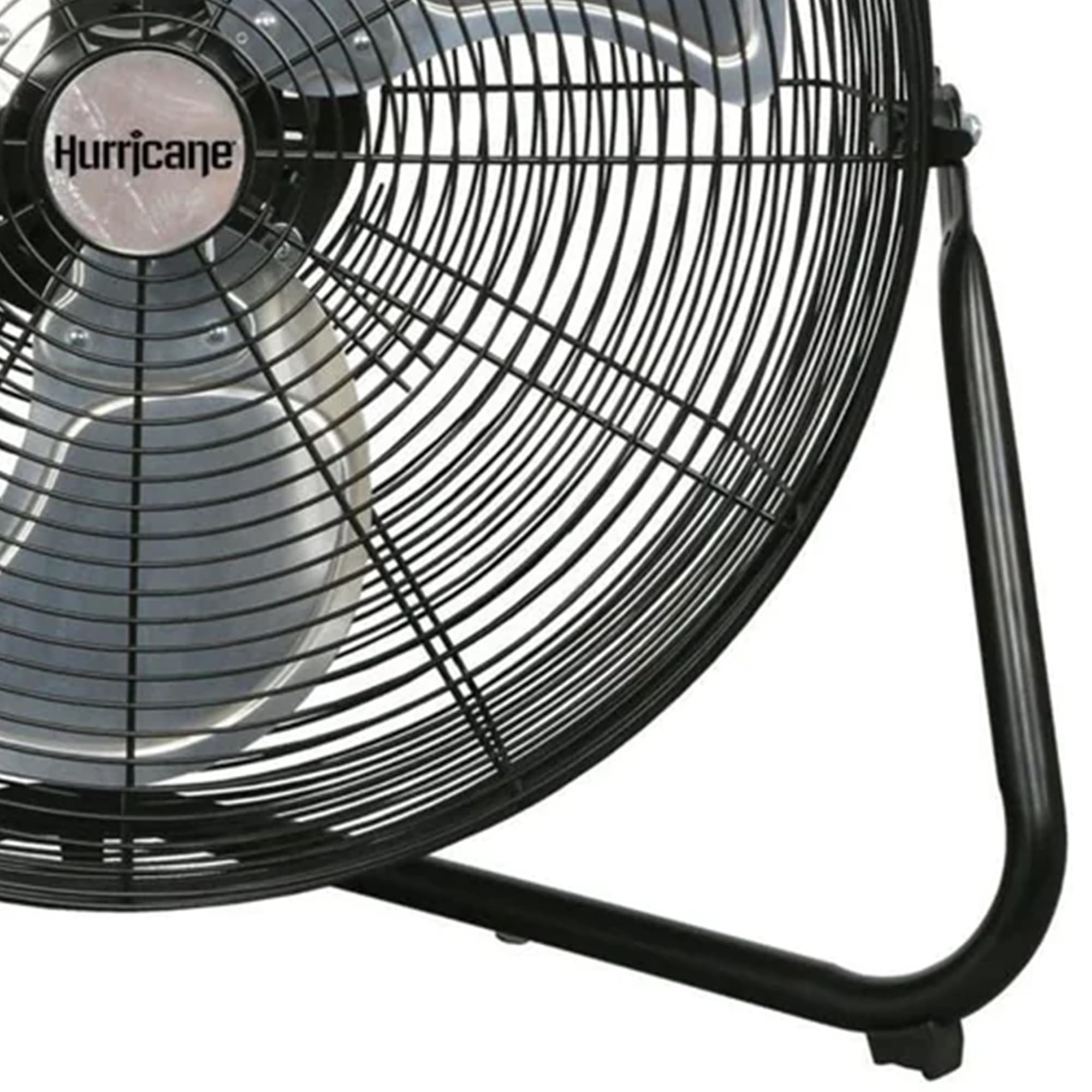 Hurricane Pro Series, 20 Inch High Velocity Heavy Duty Metal Orbital Floor Fan With 3 Adjustable Speed Settings And 360 Degree O