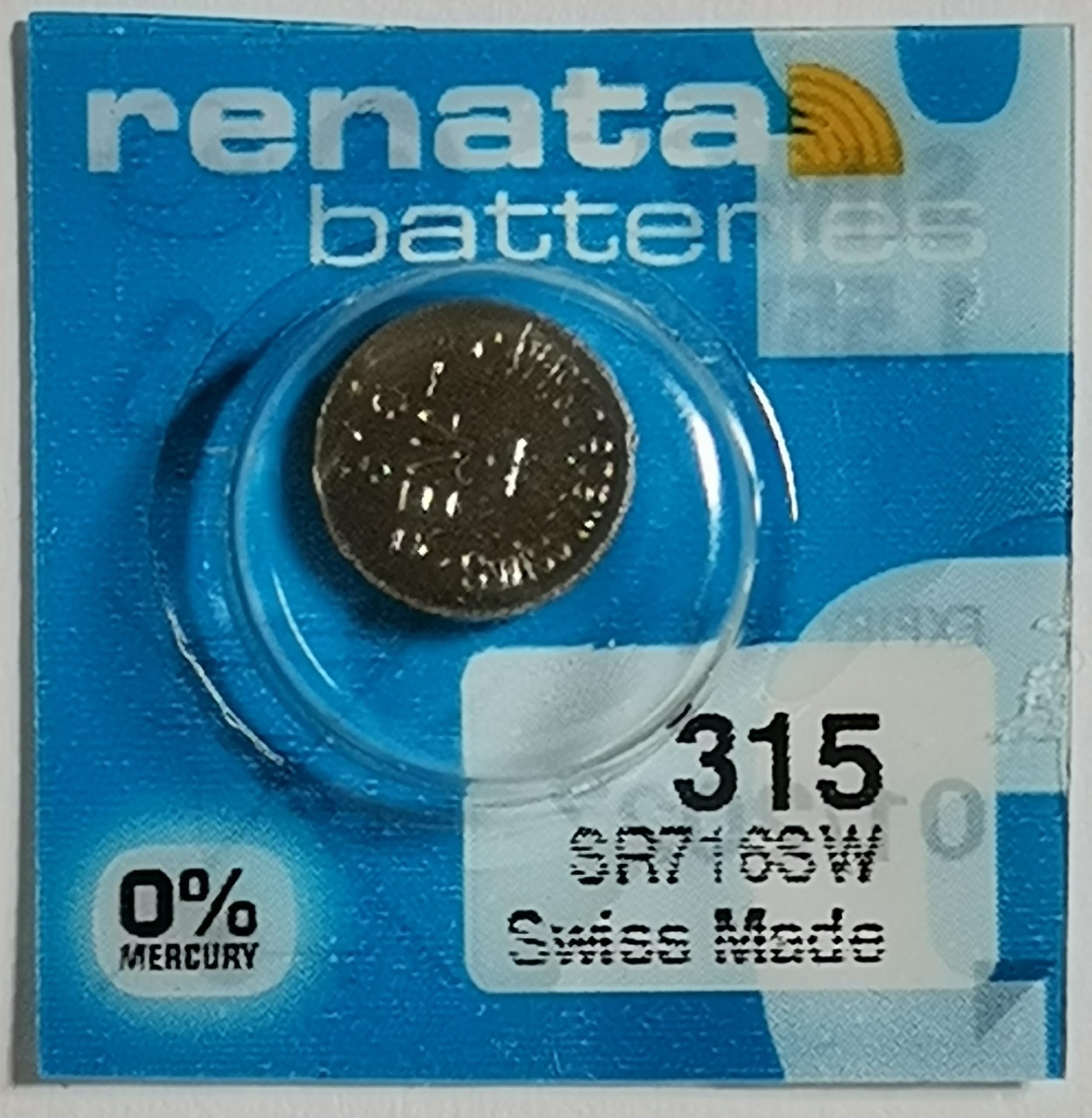Renata Batteries 315 Button Cell Watch Battery (1 Pc)