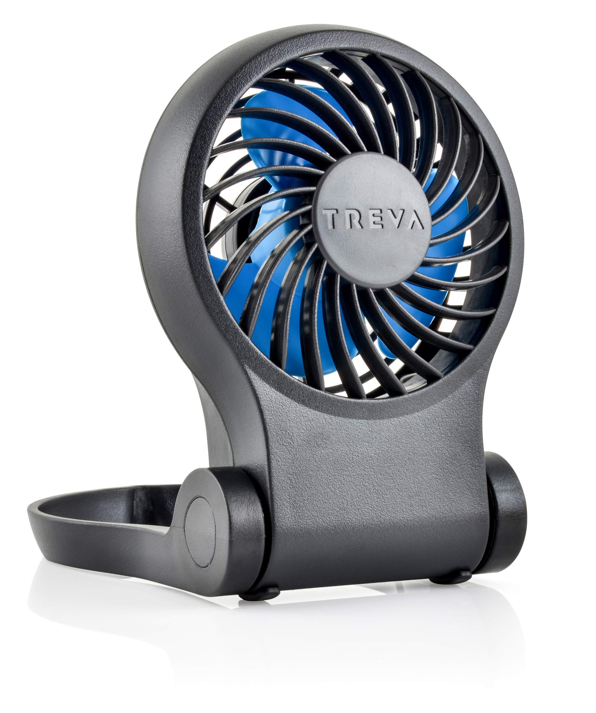 Treva 3.5 Inch Portable Desk Fan With Usb Port   Small, Compact, Powerful Airflow, Ac Adapter Included