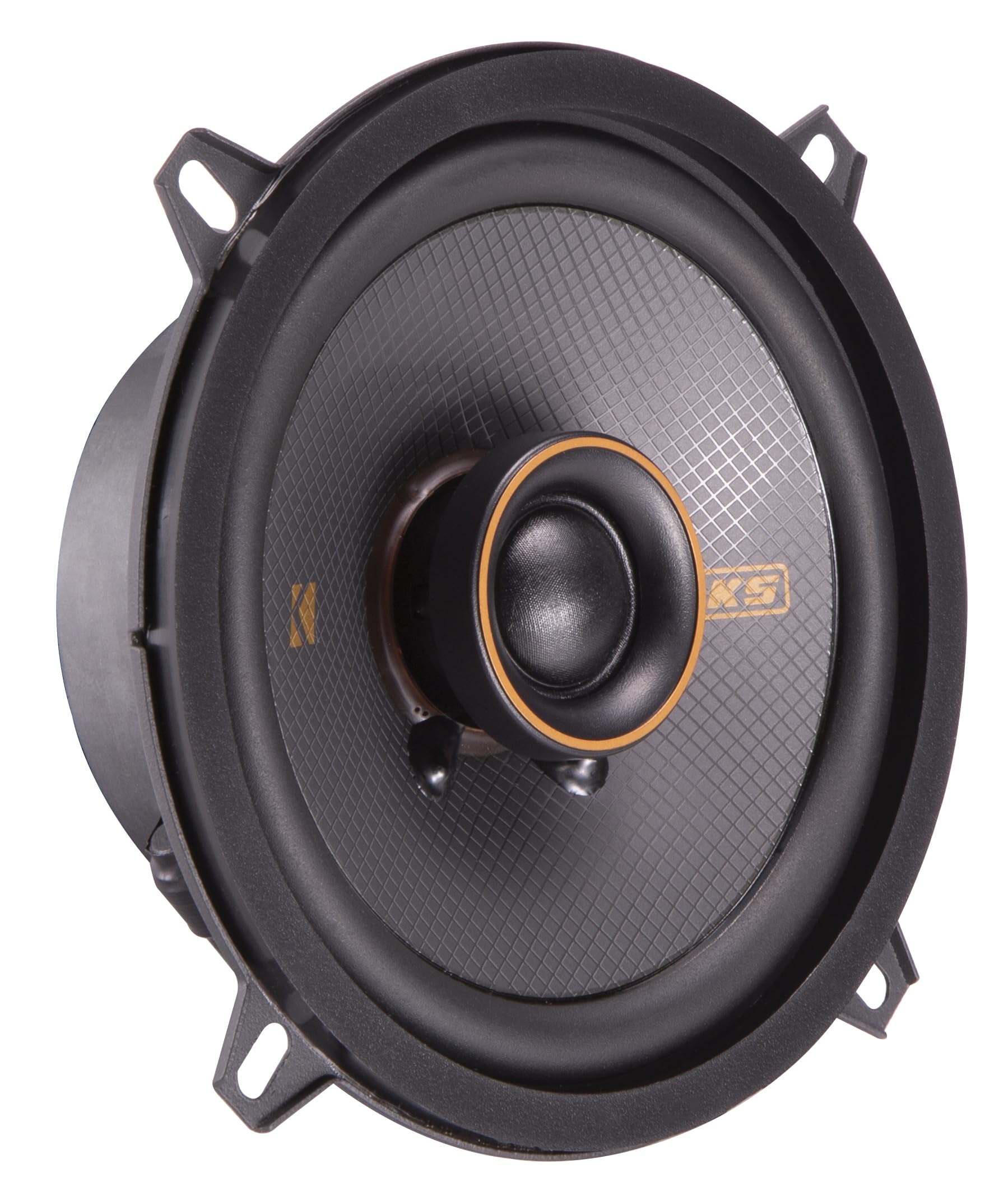 Kicker 51Ksc504 Coaxial Speaker System, 2 Way Design, One (1) Pair, 5.25'' (130Mm) Polypropylene Woofer/Midrange, 3/4'' (20Mm) S