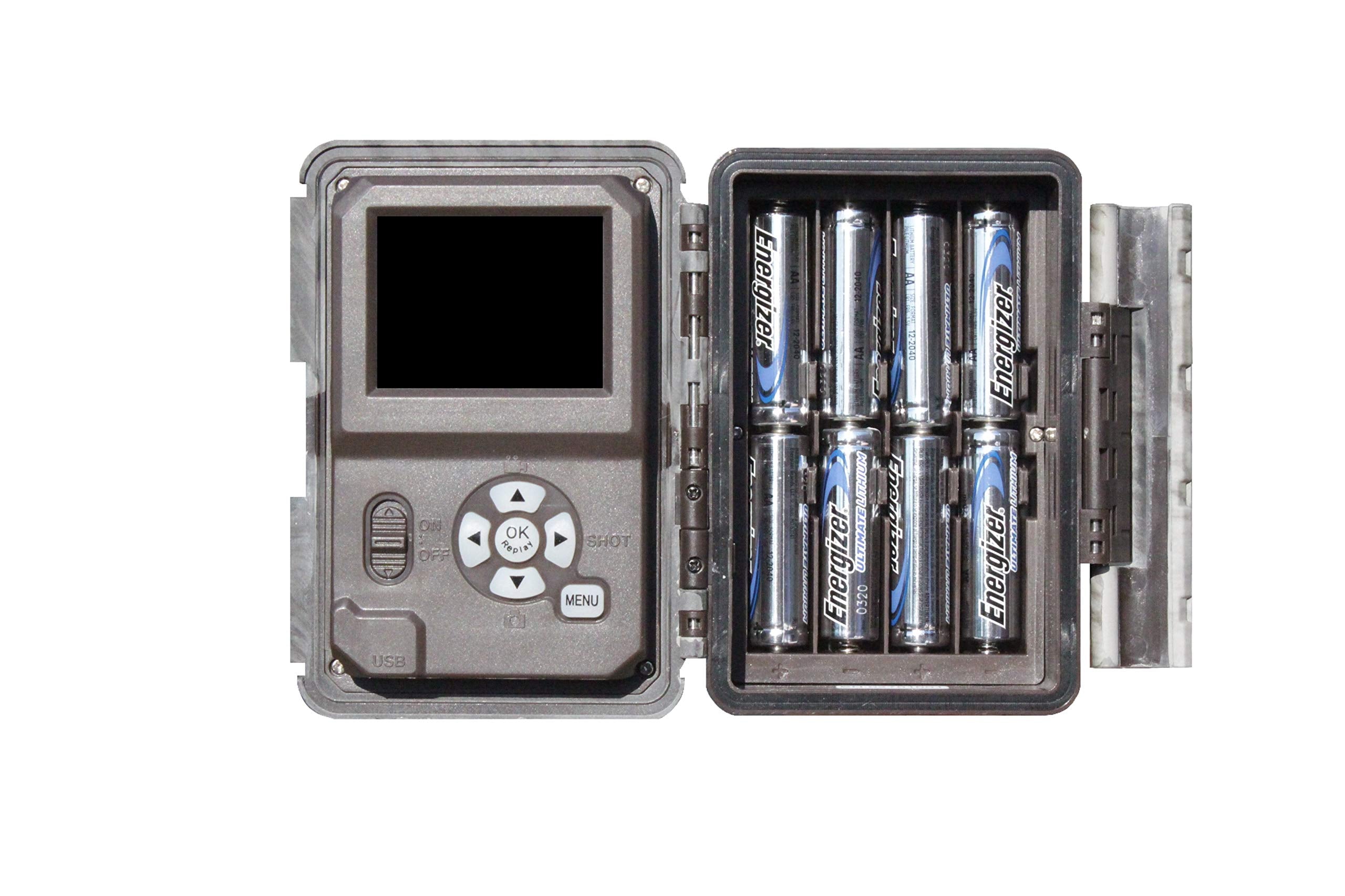 Alpha Cam No Glow Dual Lens Outdoor Hunting Trail Camera 30Mp 1080P 30Fps Ip67 Waterproof Scouting Cam With Ultra Fast Motion Tr