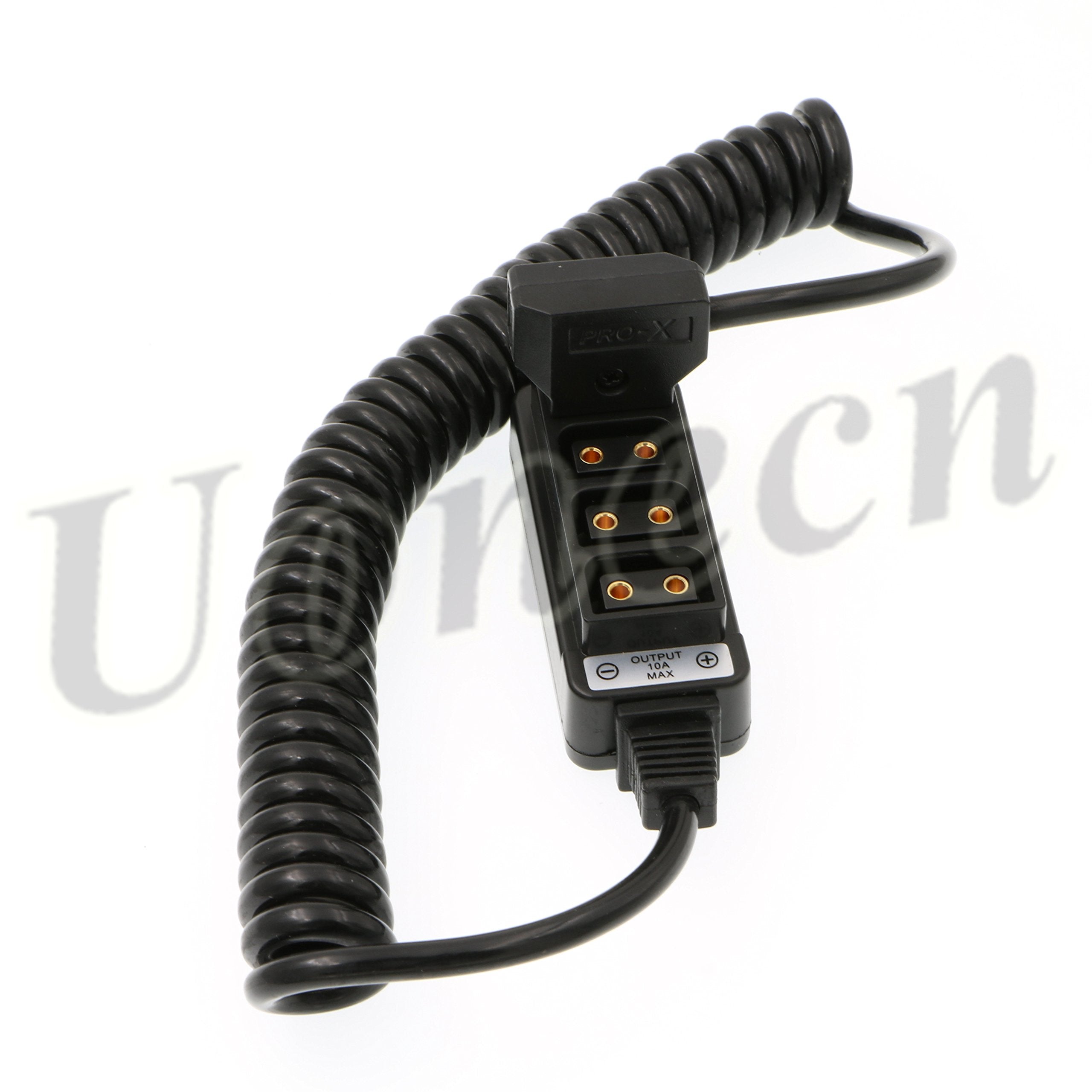 Uonecn Photography Power Coiled Cable D Tap B Type Male To 4 Port D Tap Female For Anton Bauer V Mount Battery