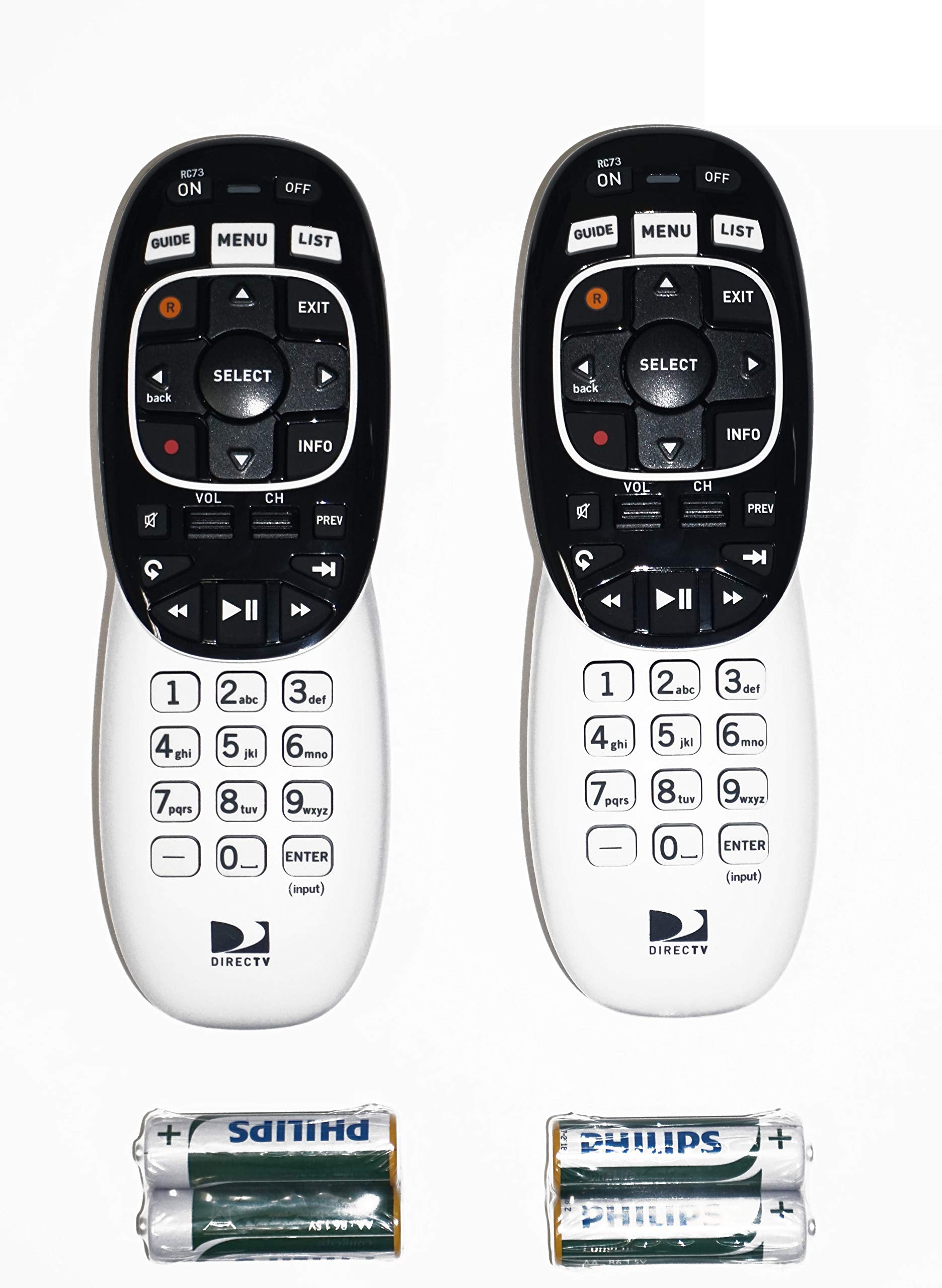 2 Pack   Directv Rc73 Ir/Rf Remote Control