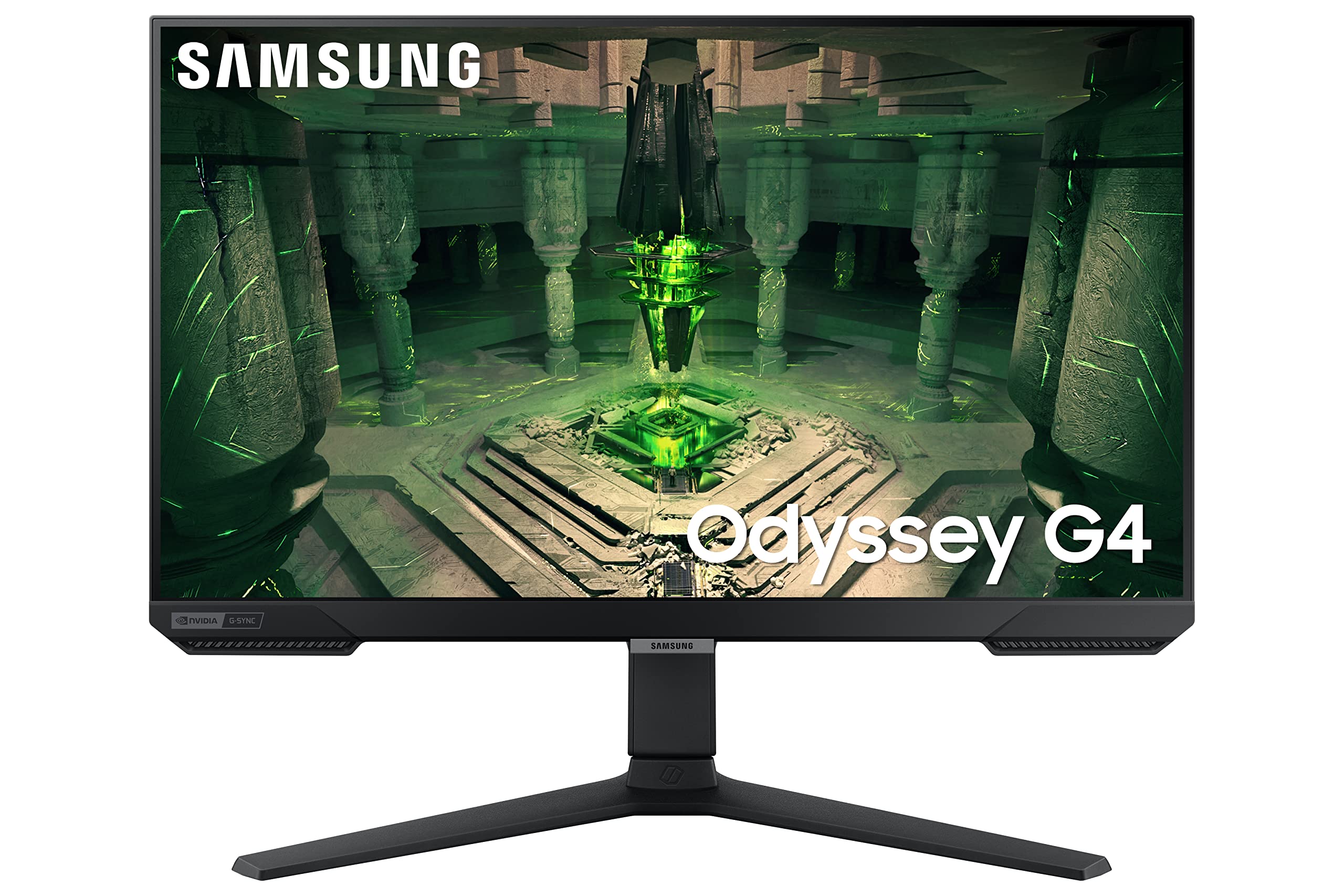Samsung 25'' Odyssey G4 Series Fhd Gaming Monitor, Ips, 240Hz, 1Ms, G Sync Compatible, Amd Freesync Premium, Hdr10, Ultrawide Ga