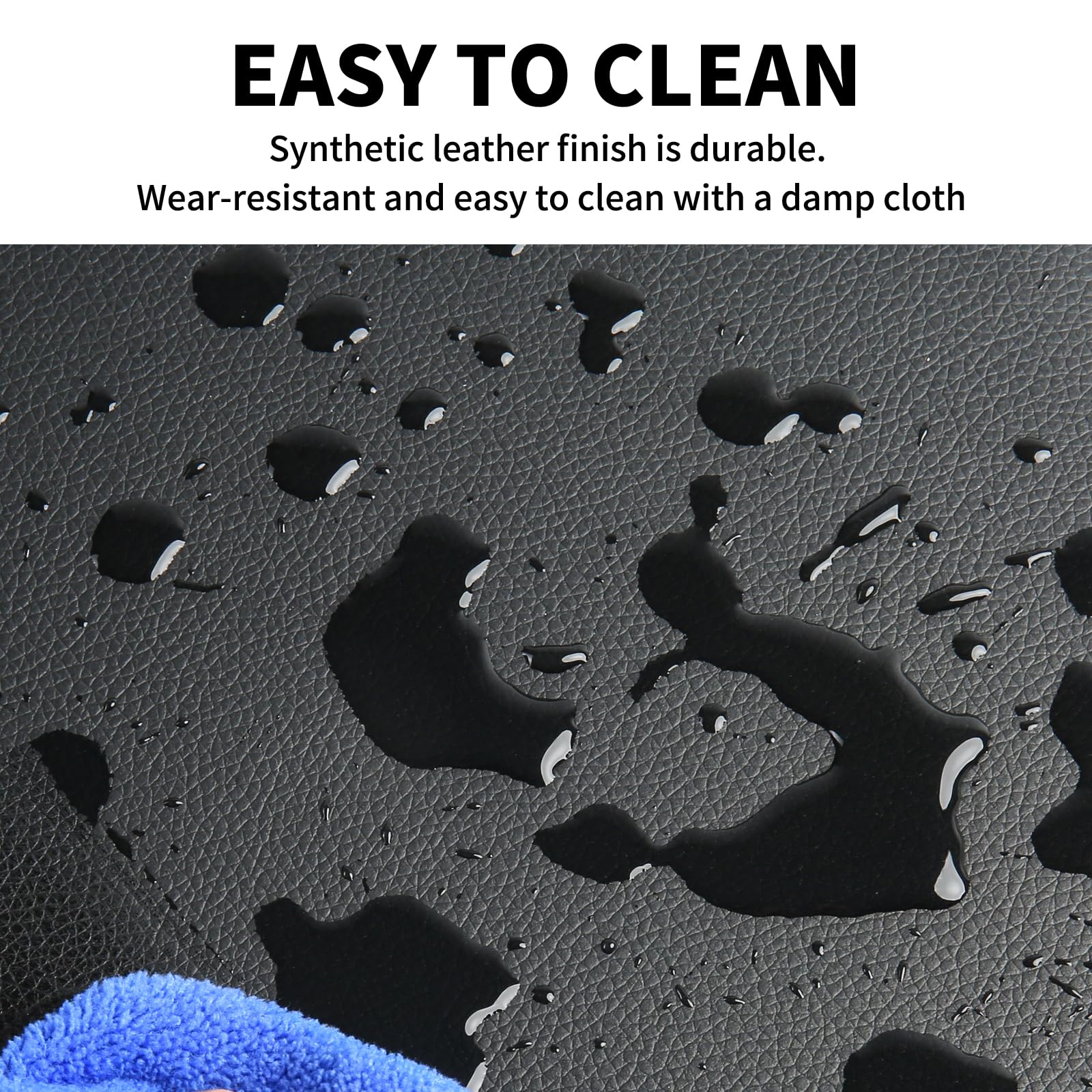 Aodsk Piano Bench With Padded Cushion,Iron Leg Material Keyboard Bench,Stronger And More Stable Comfortable Pu Leather Piano Cha