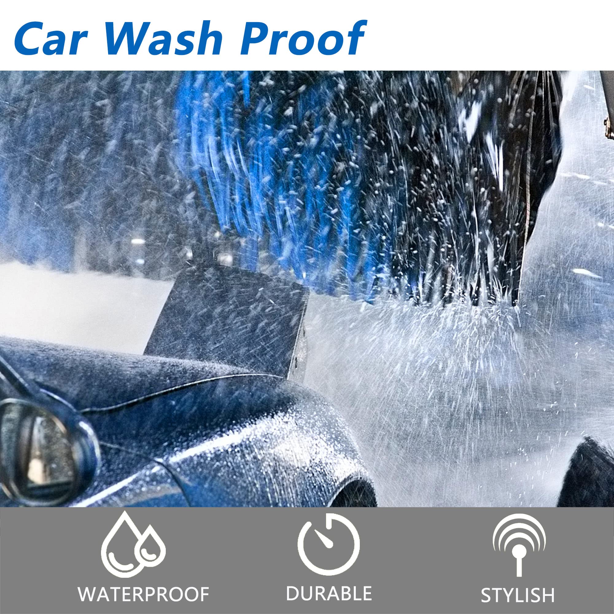 Anina 3.8 Inch Antenna Mast For Mazda Miata 2006 2022 Mx5 Nd Nc Rf Aluminum Alloy Stubby Radio Antenna