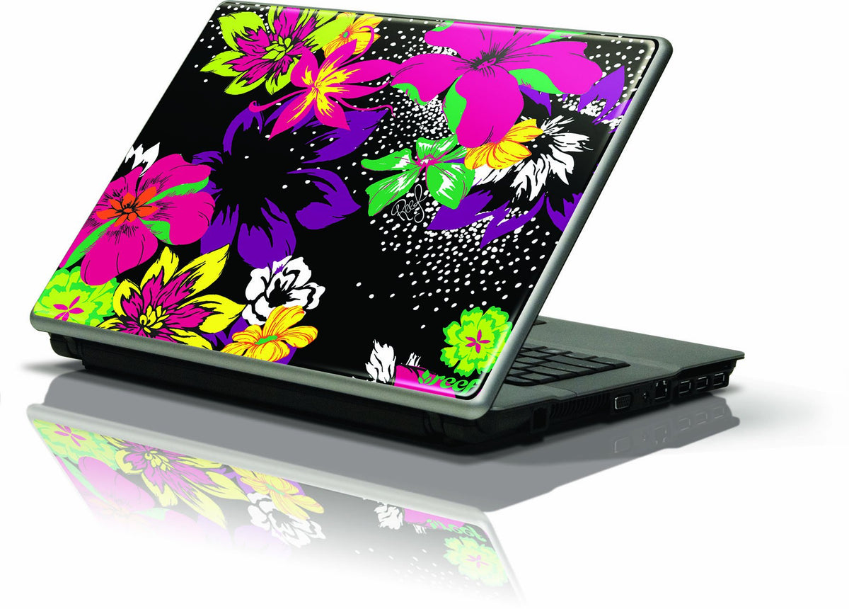 Skinit Protective Skin (Fits Latest Generic 13'' Laptop/Netbook/Notebook); Reef   Costa Mingo Black