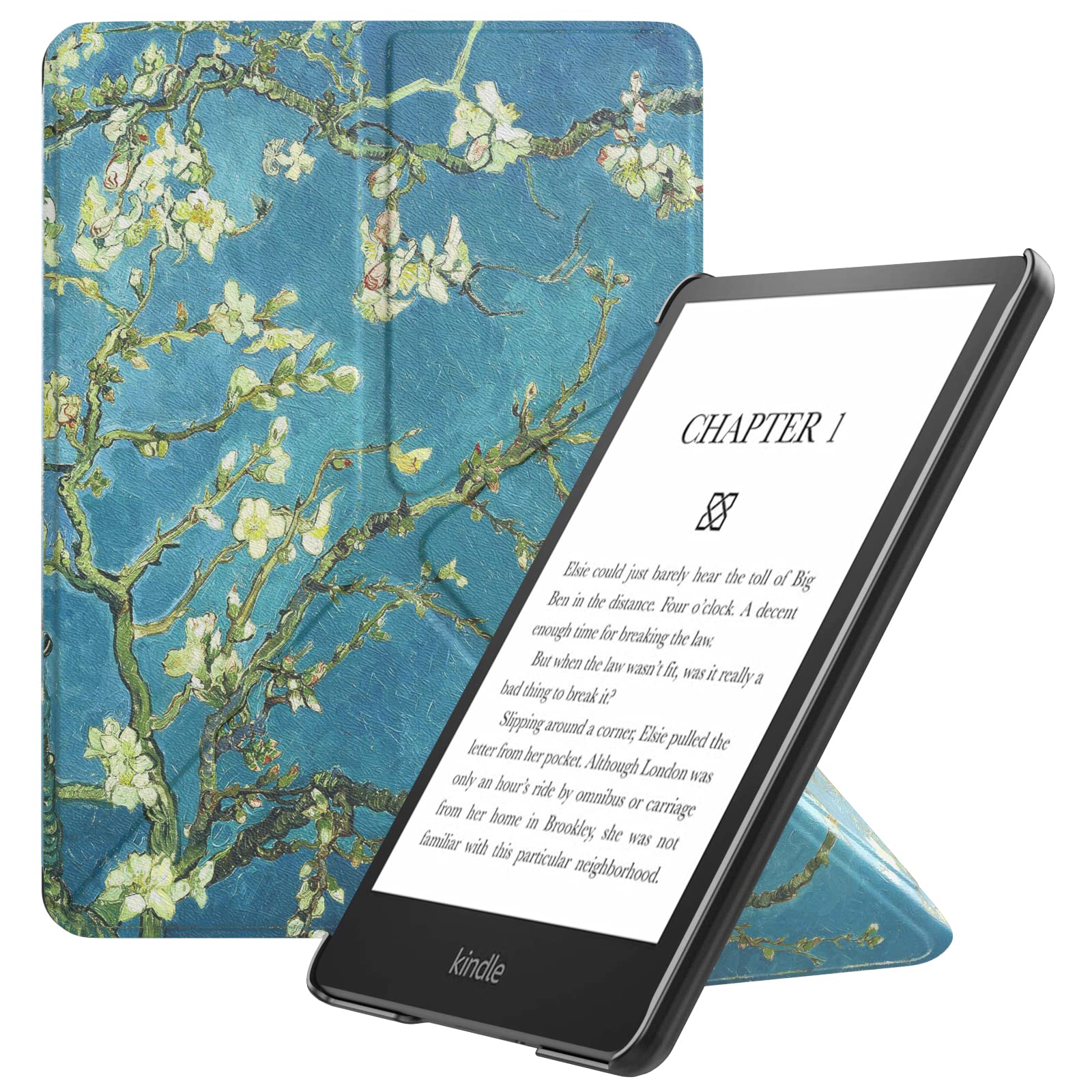Moko Case For 6.8'' Kindle Paperwhite (11Th Generation 2021) And Kindle Paperwhite Signature Edition, Origami Standing Shell Cov