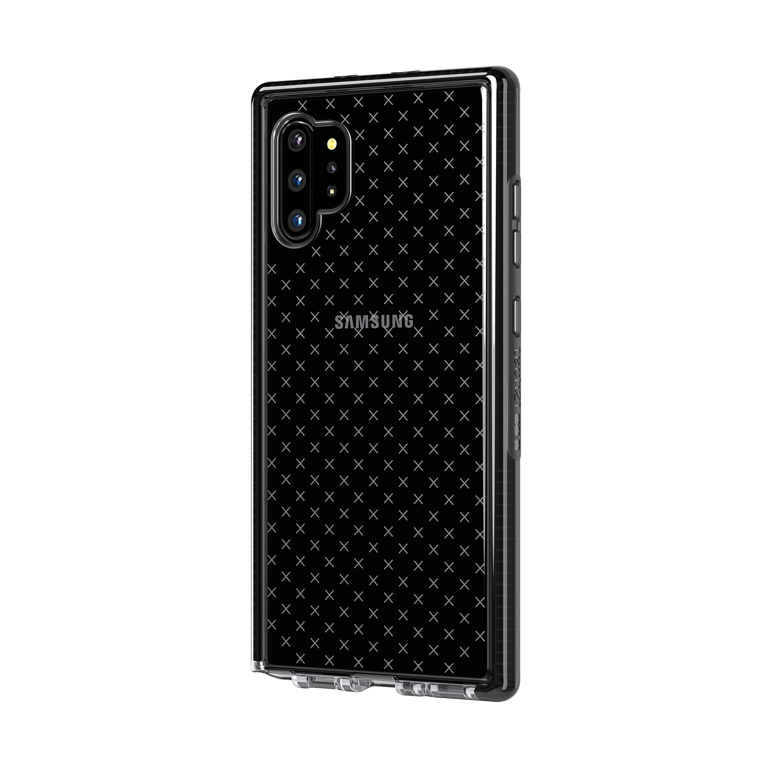 Tech21 Evo Check Phone Case Cover For Samsung Note 10+ (Plus)   Black/Smokey
