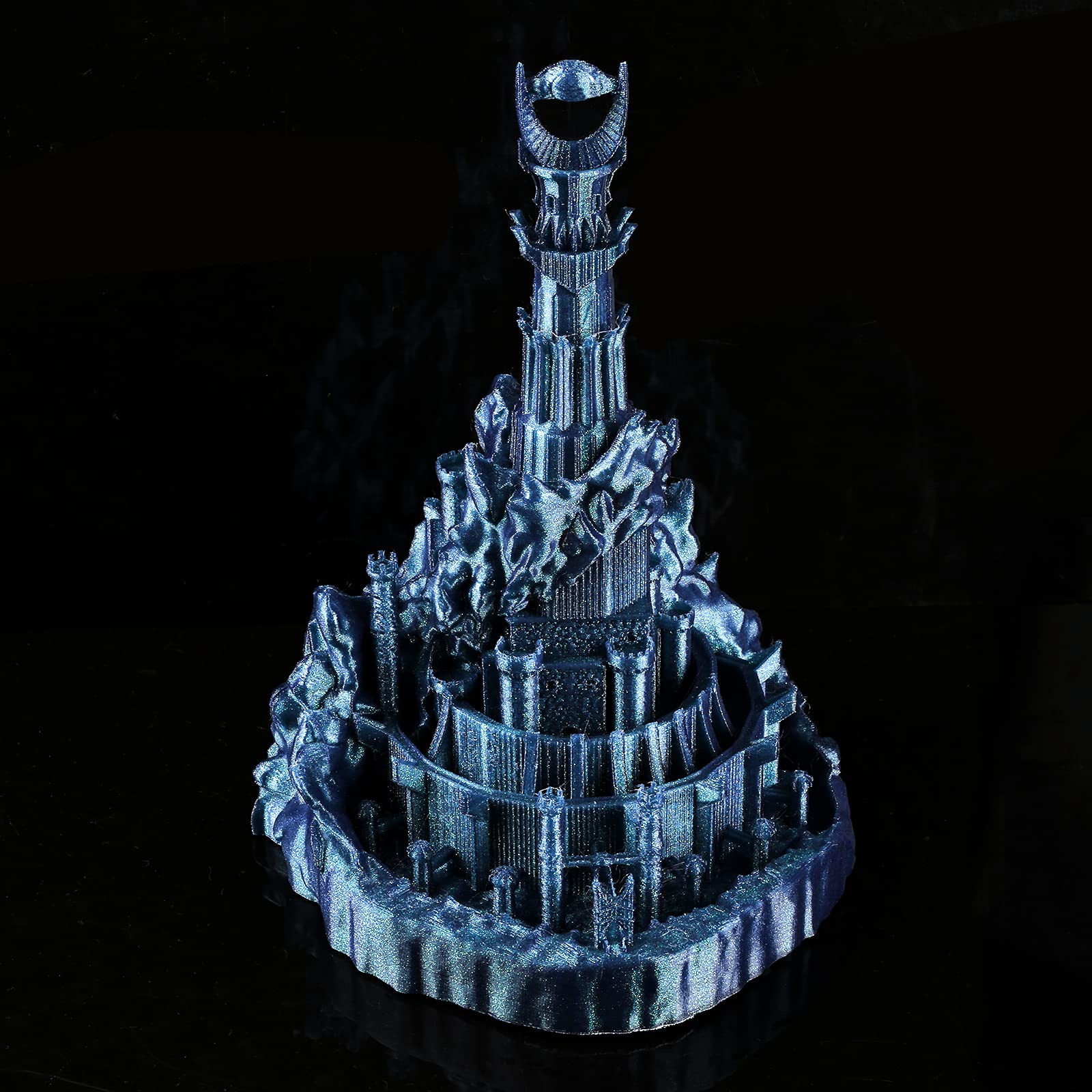 Amolen Pla 3D Printer Filament,Pla Filament 1.75Mm Shiny Filament Color Change Purple Blue,3D Printing Filament 1Kg/2.2Lb