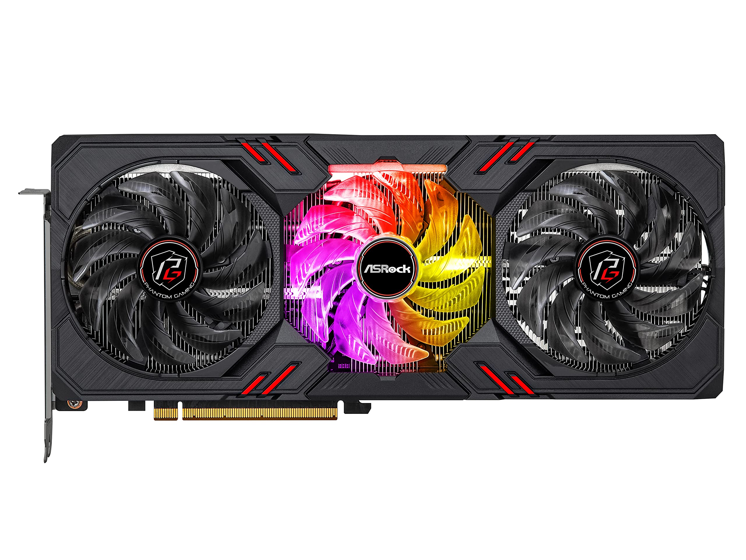 Asrock Intel Arc A770 Graphics Phantom Gaming 16G Oc 2200 Mhz 17.5 Gbps 256 Bit Gddr6 7680X4320 Displayport Hdmi 0Db Silent Cooling Video Card