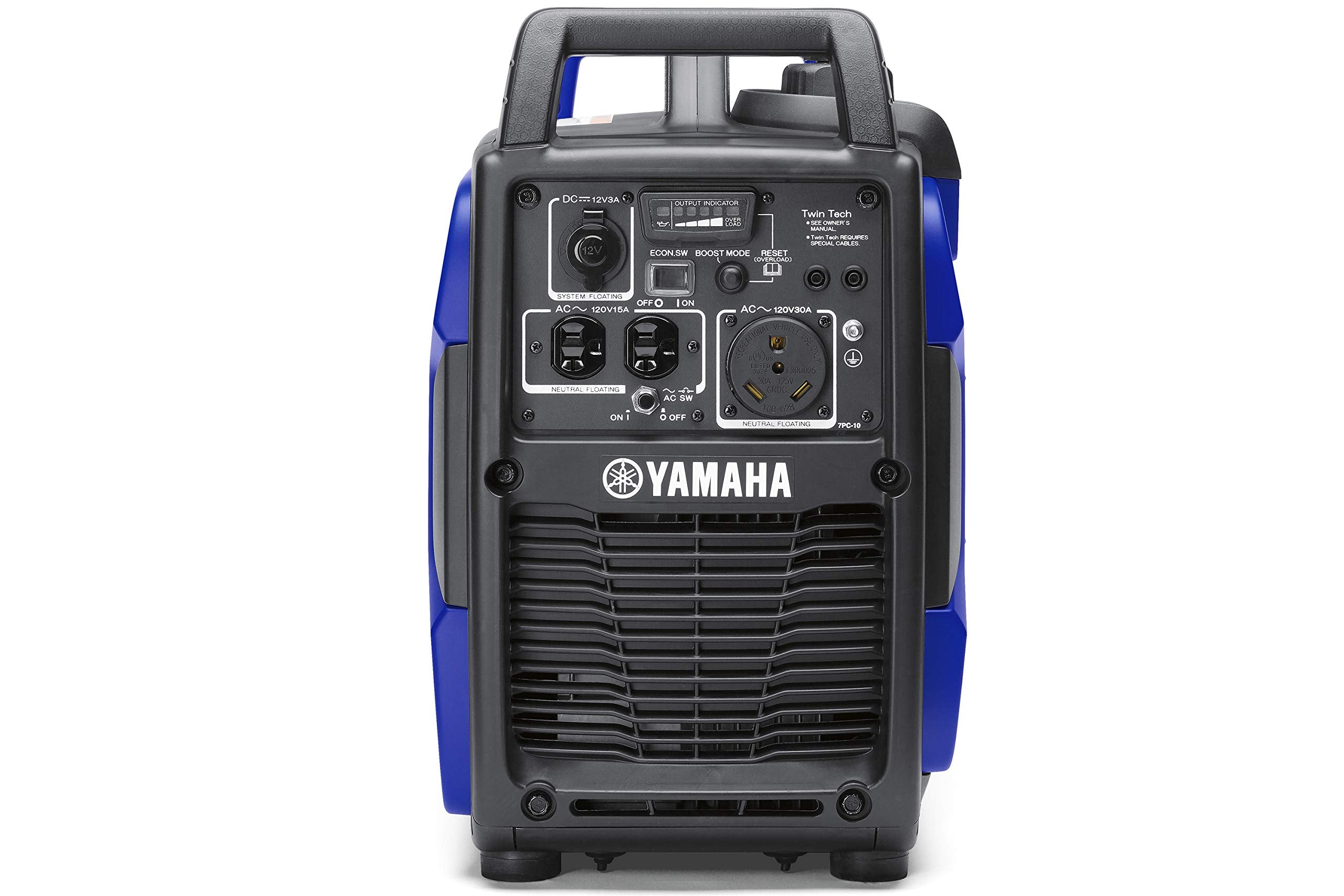 Yamaha Ef2200Is Inverter Generator, 2200 Watts, Blue