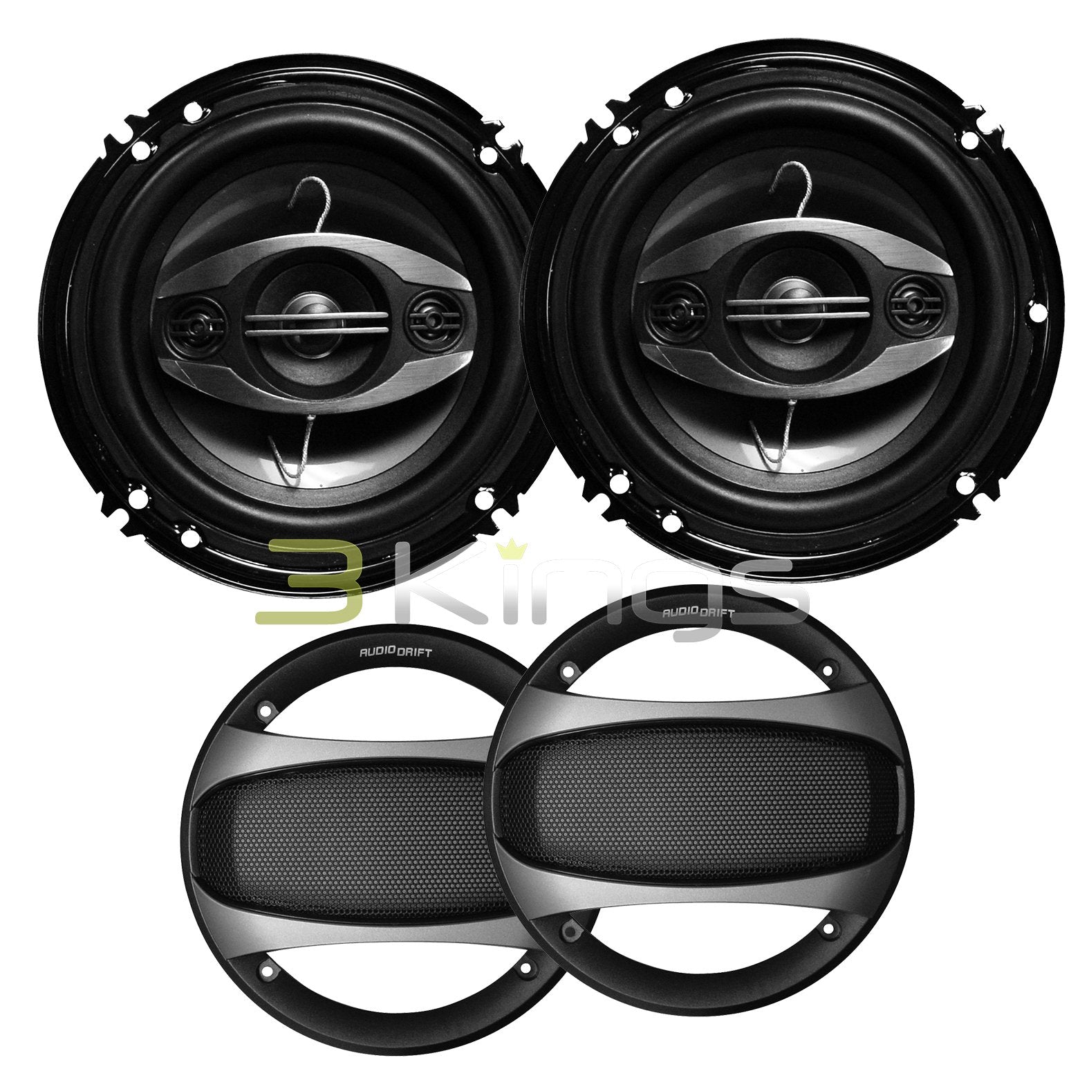 n.a. DSA1683S Speaker - 175 W RMS - 350 W PMPO - 4-way - 2 Pack