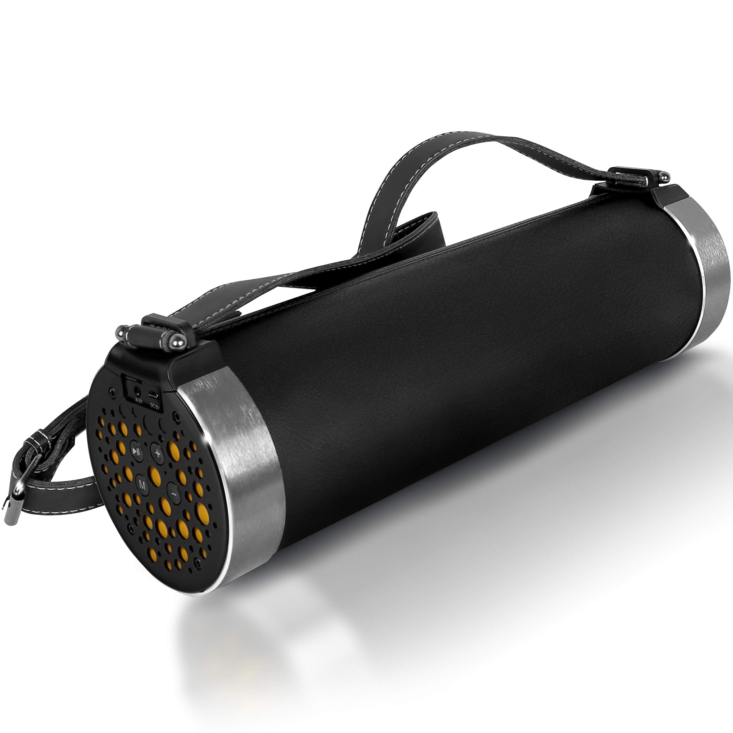 Pyle Upgraded Portable Boombox With Bluetooth, Wireless Stereo System, Portable Speaker, Fm Radio, Outdoor Stereo, Mp3 System, S