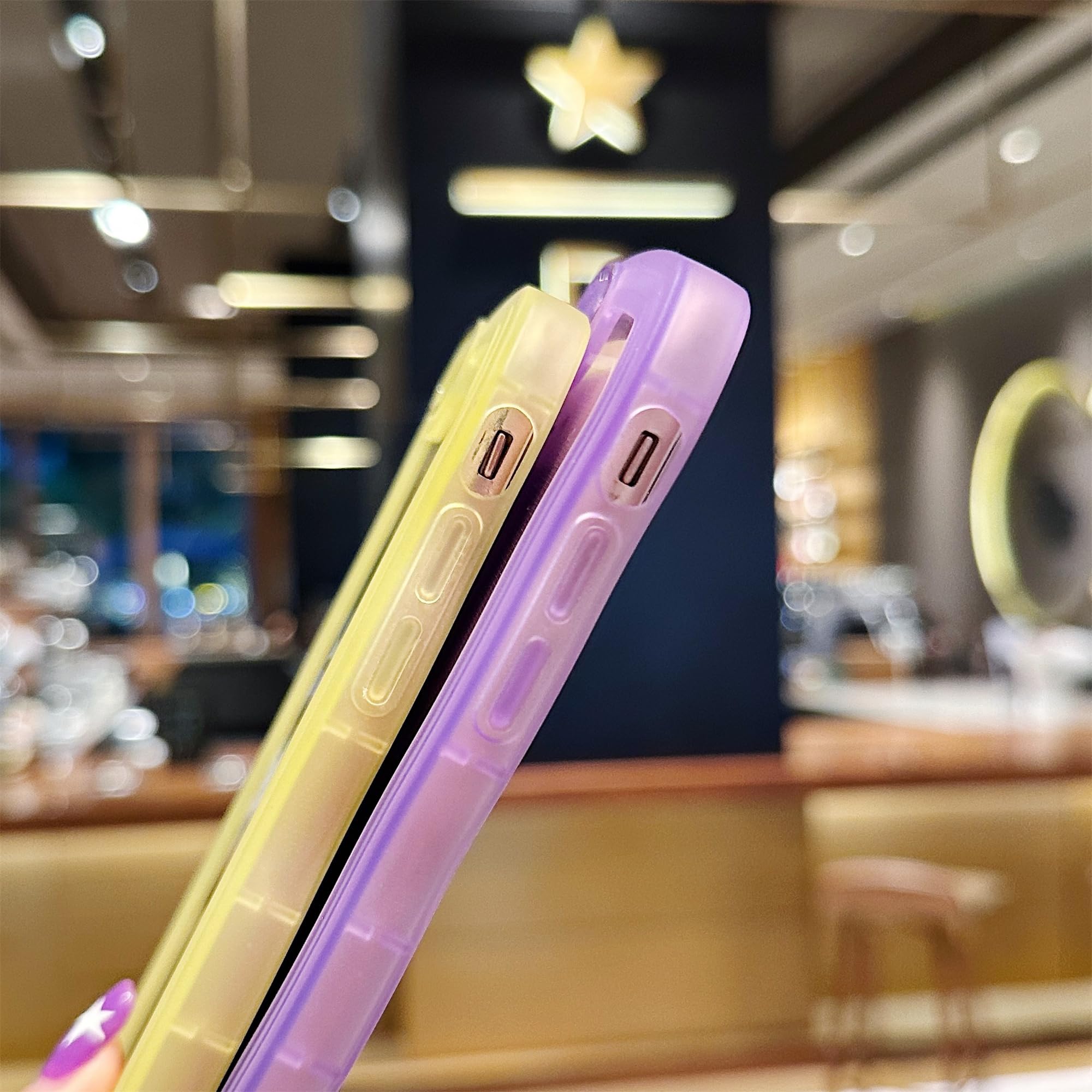 Skylmw Compatible With Iphone 6S Plus/6 Plus Case 5.5'', Cute Kawaii Curly Wave Frame Shape Soft Silicone Shockproof Protective