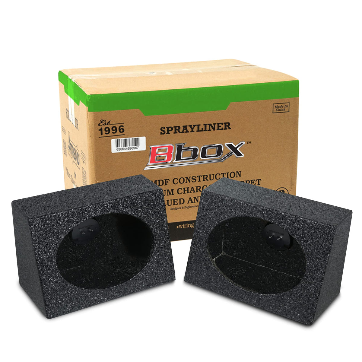 Atrend Pro Audio Tuned 6    X 9    Speaker Enclosures - Designed To Dramatically Improve The Sound Quality And Bass Response Of 
