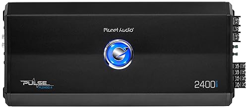 Planet Audio PL2400.4 4 Channel Car Amplifier Class A/B 2400W Max Power