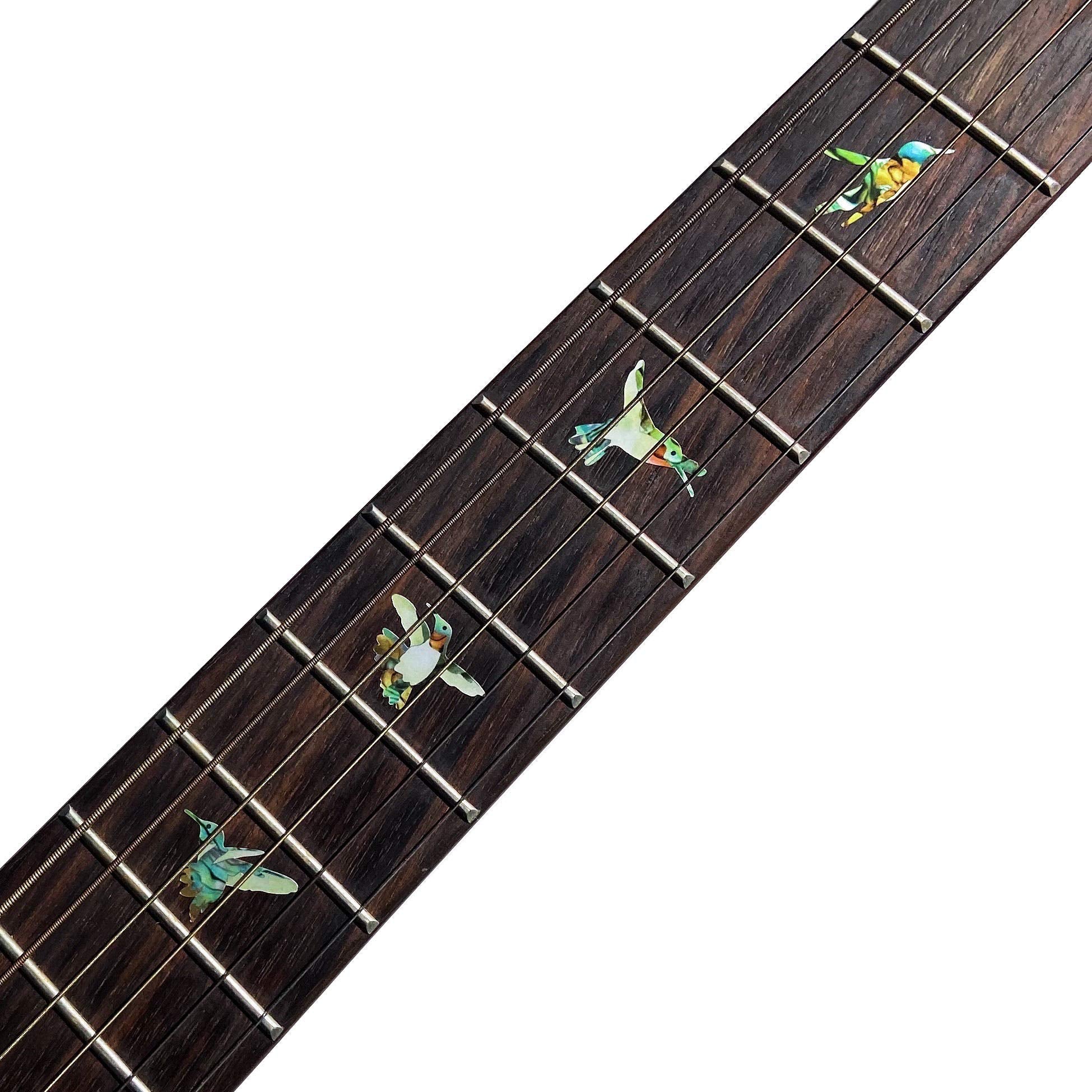 Bee Hummingbirds   Fret Markers Inlay Stickers Decals For Guitars