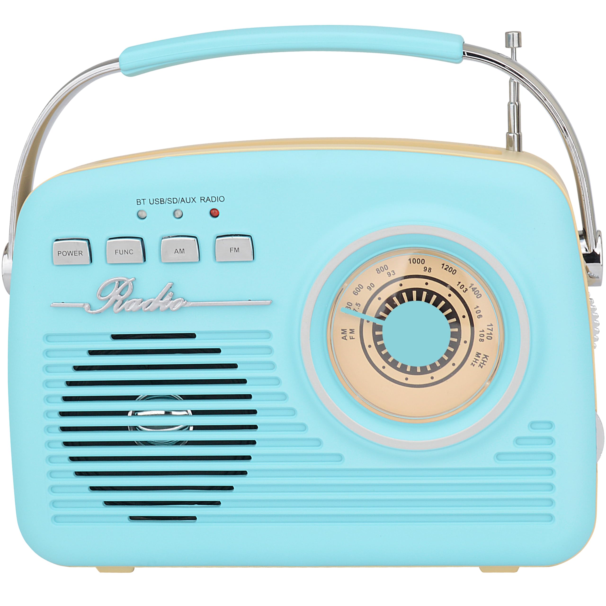 Supersonic Vintage Speaker Blu