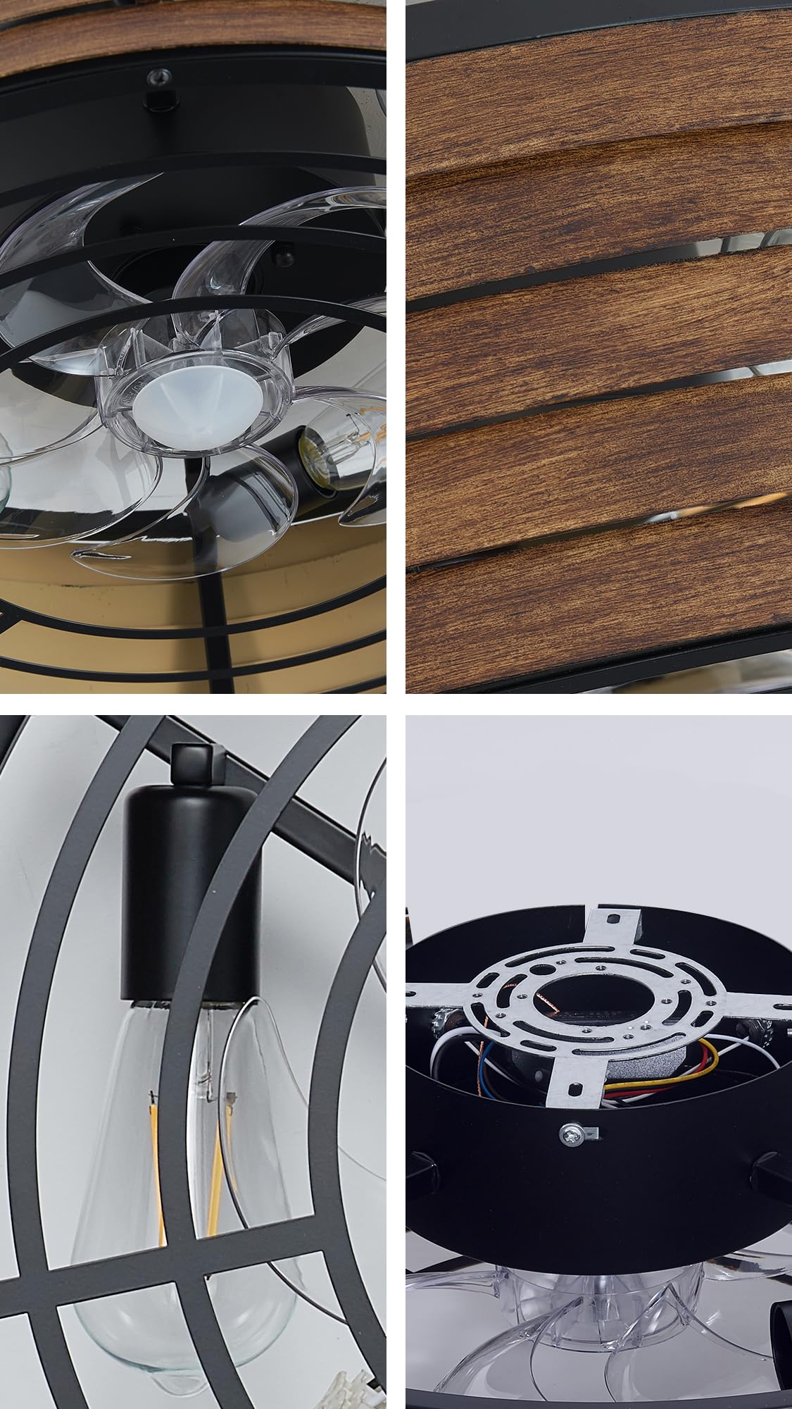 20 Flush-Mount Smart Ceiling Fan With Dimmable-Light And Memory Remote App/Alexa Control, Reversible-Motor, Perfect For Bedroo