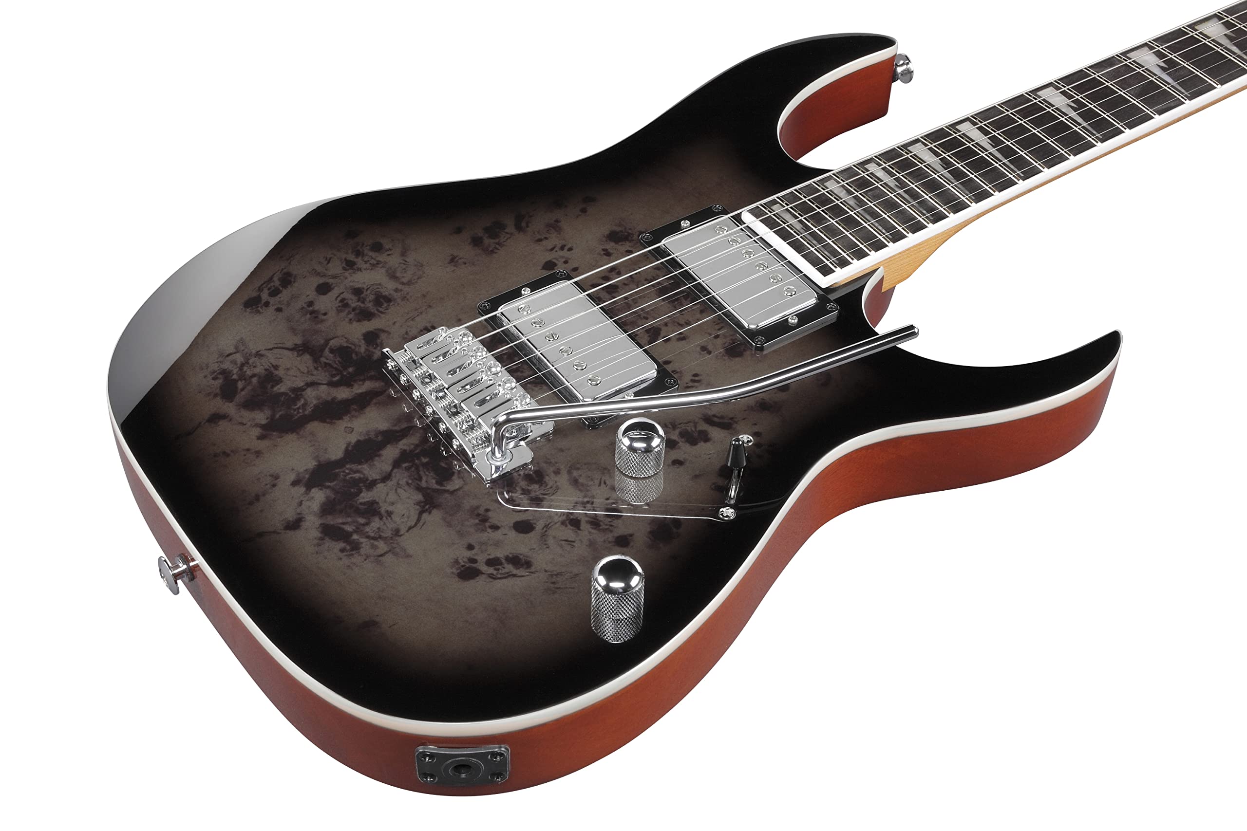 Ibanez Grg220Pa1Bkb Gio Brown Black Burst