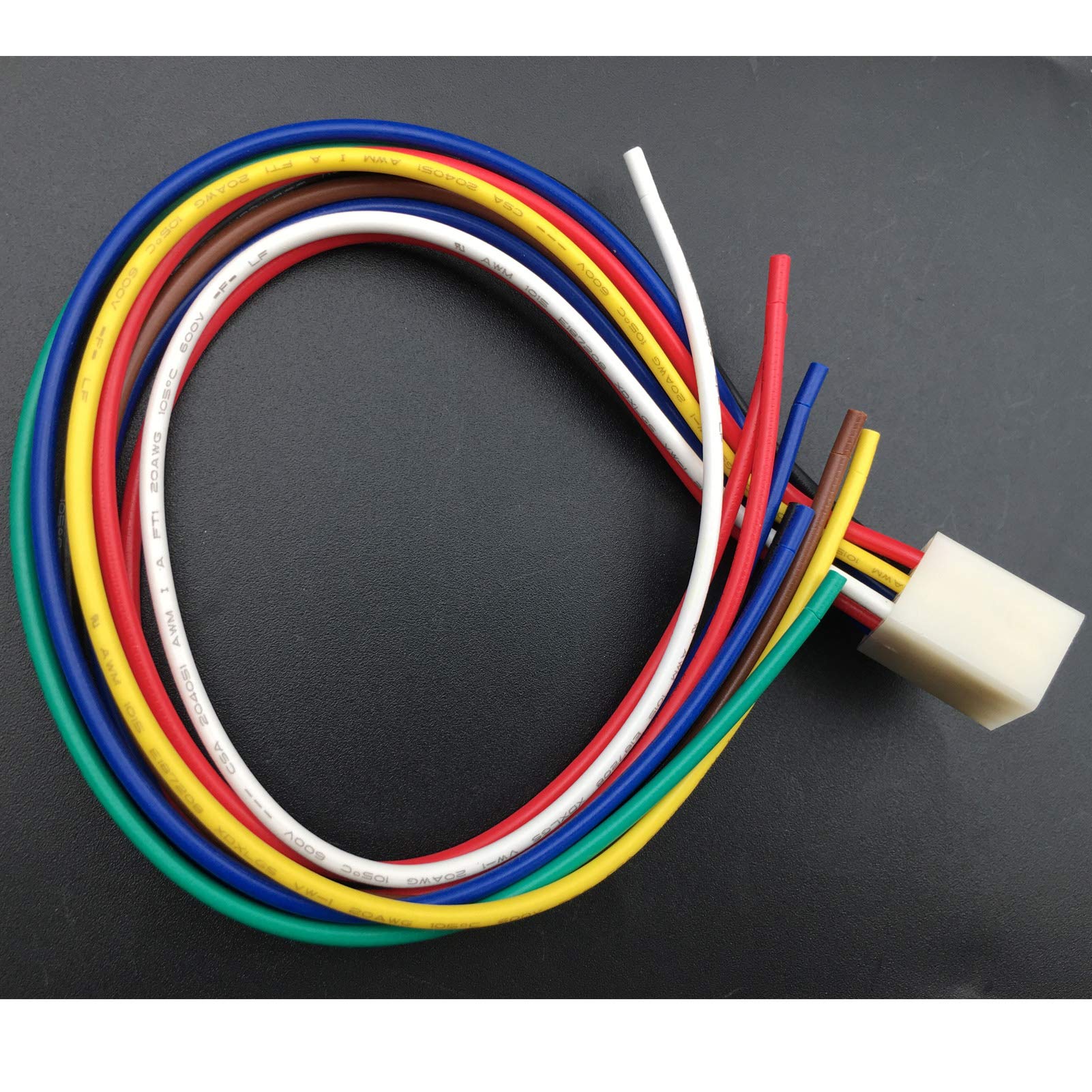 Compatible With Kubota 9 Pin Male Plug Radio Wire Harness Tractor Rtv Cd Player Dash Stereo