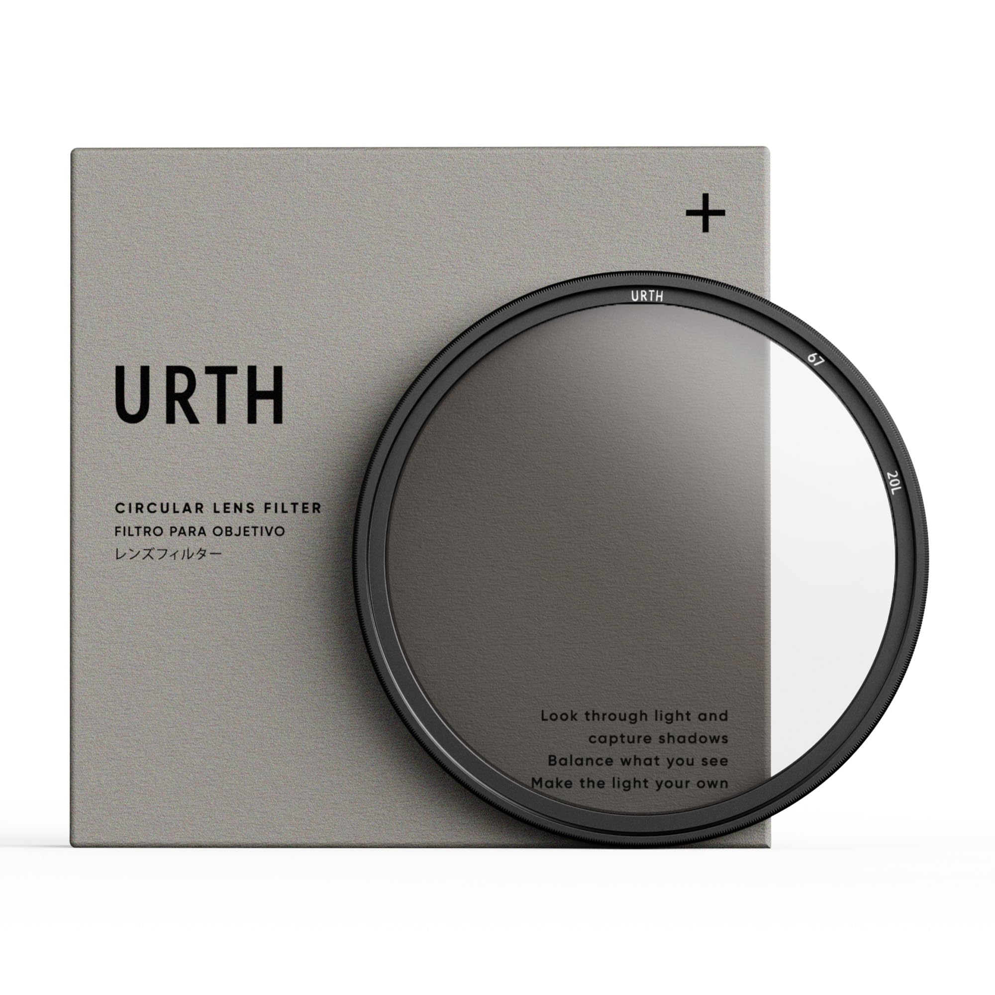 Urth 67Mm Ethereal Black Mist  Diffusion Lens Filter (Plus+)   Cinematic Effect, 20 Layer Nano Coated Black Mist Light Diffusion