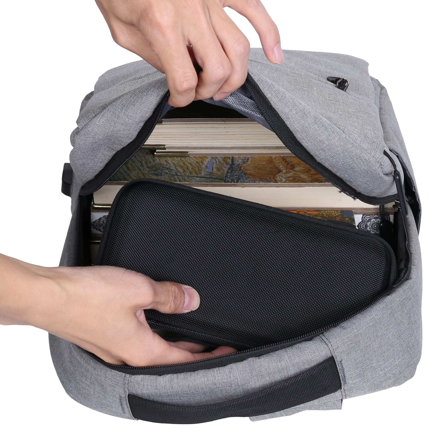 Khanka Hard Travel Case Replacement For Texas Instruments Ti 83 Plus/Ti 84 Plus/Ti 84 Plus Ce Color Graphing Calculator, Case On