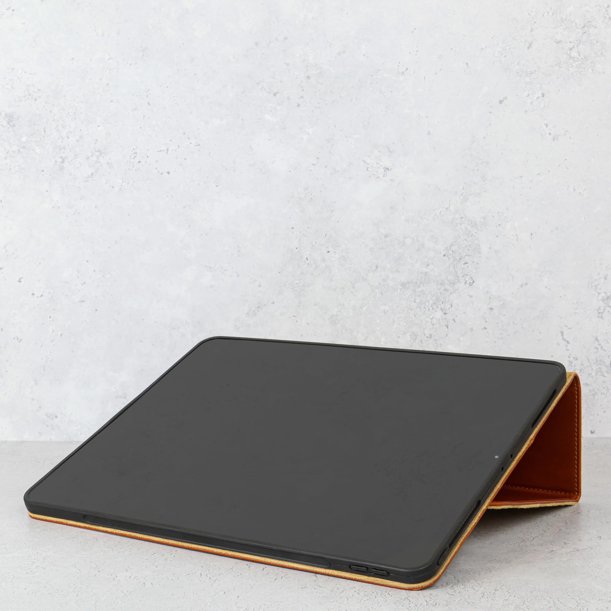 Casemade Real Leather Case Compatible With Ipad 10.9    10Th Gen (2022)   Full Grain Leather Cover, Auto Sleep/Wake, Dual Stand