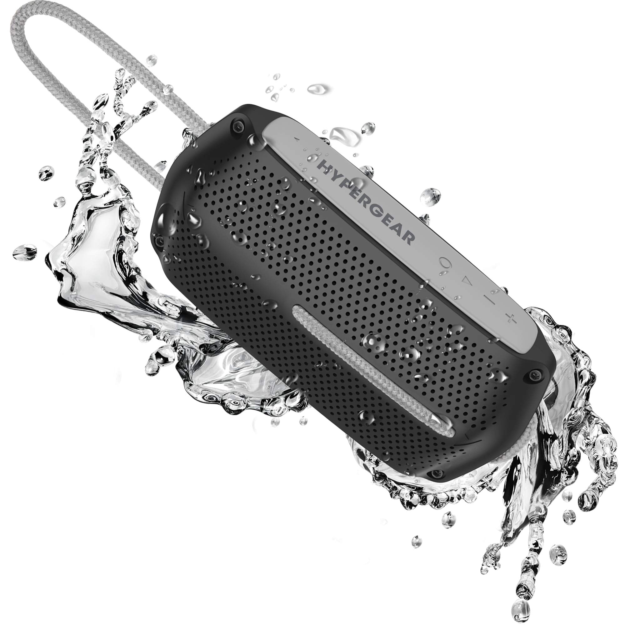 Hypergear Portable Wireless Bluetooth Speaker [Ipx4 Waterproof] Hd Stereo Sound Loud Speaker W/Built In Microphone & Controls, S