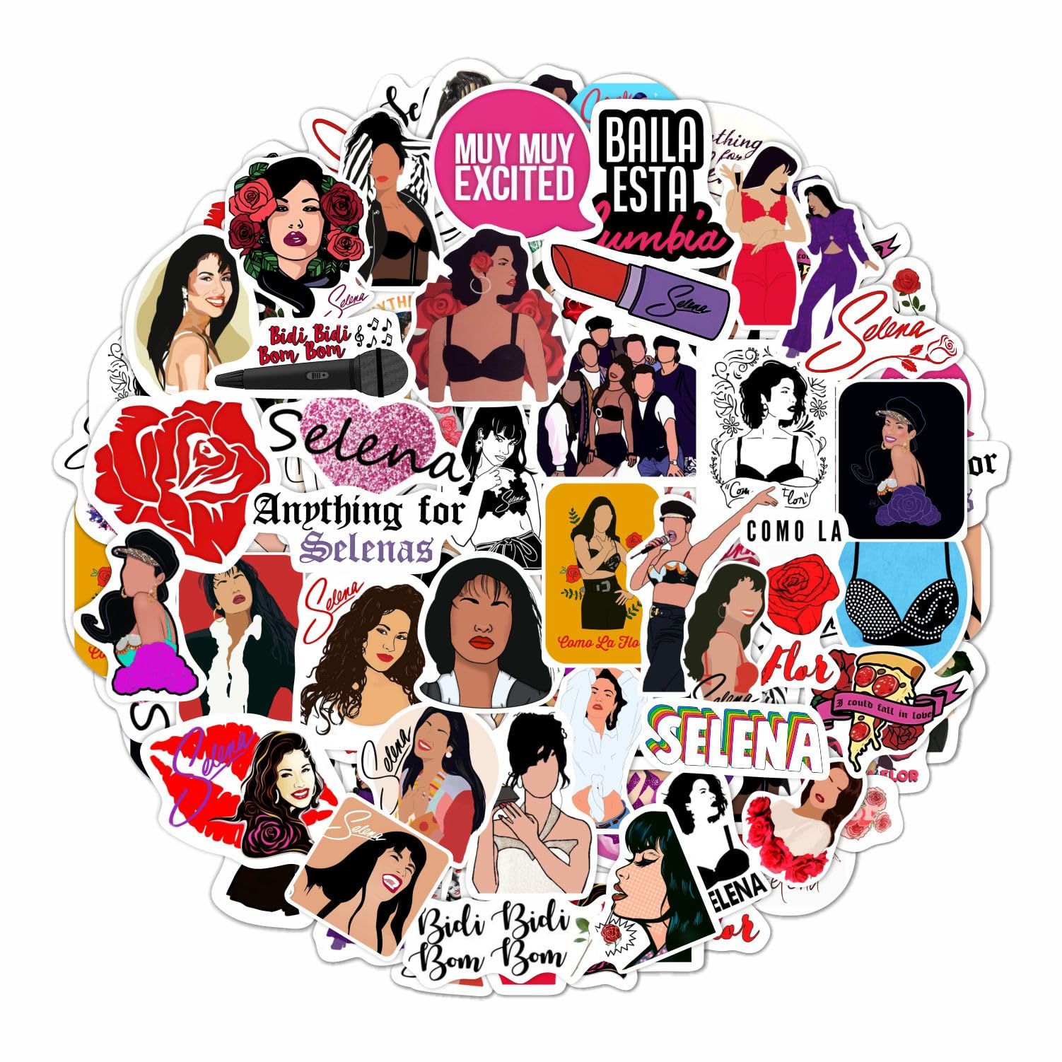 Selen_A Quintanill_A Stickers For Water Bottles   Waterproof Selenaa Stickers, Gifts For Women And Men, Merchandise, Merch, Birt