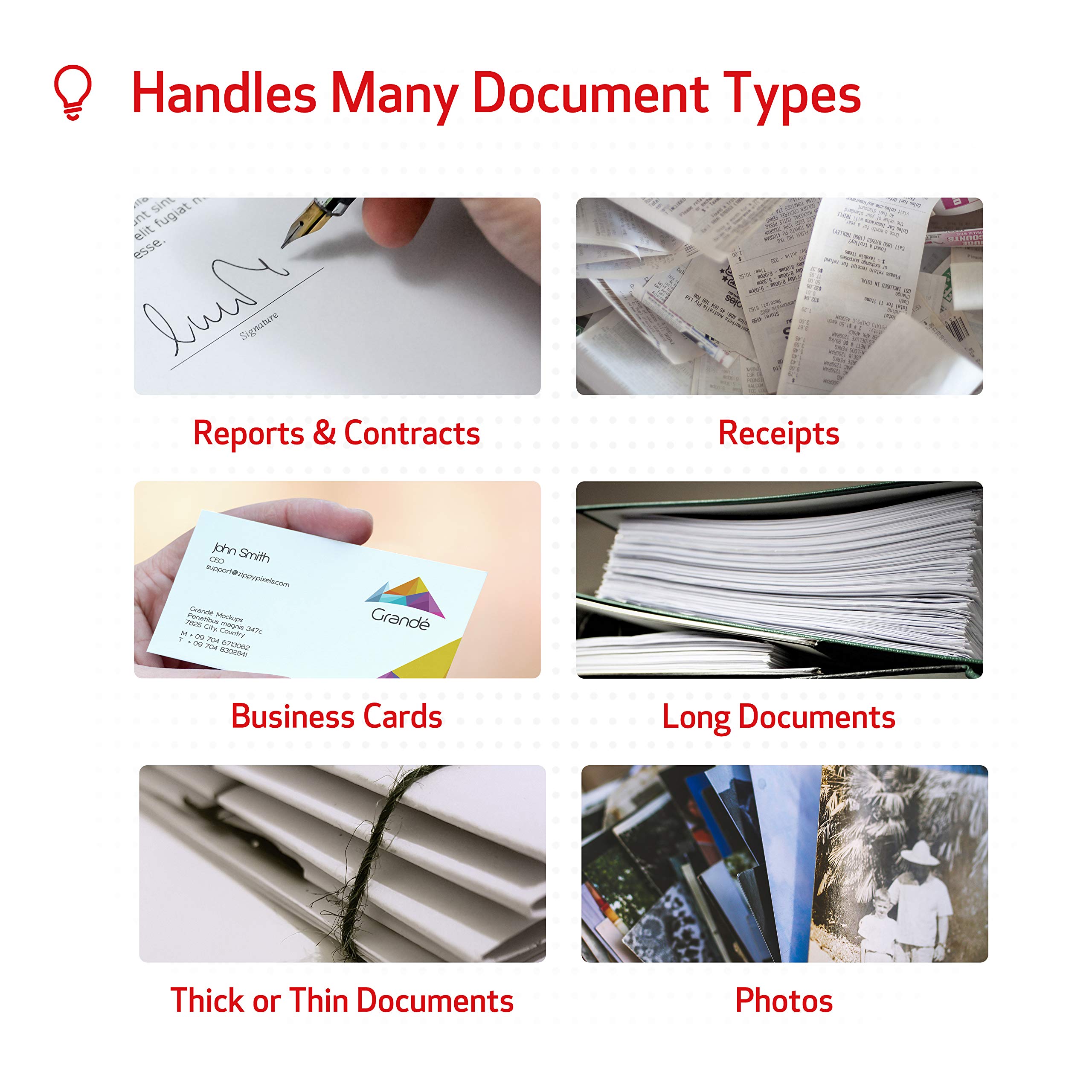 Canon imageFORMULA R40   Office Document Scanner, Windows and Mac, Duplex Scanning, Easy Setup, Scans a Wide Variety of Documents, Scans to Cloud